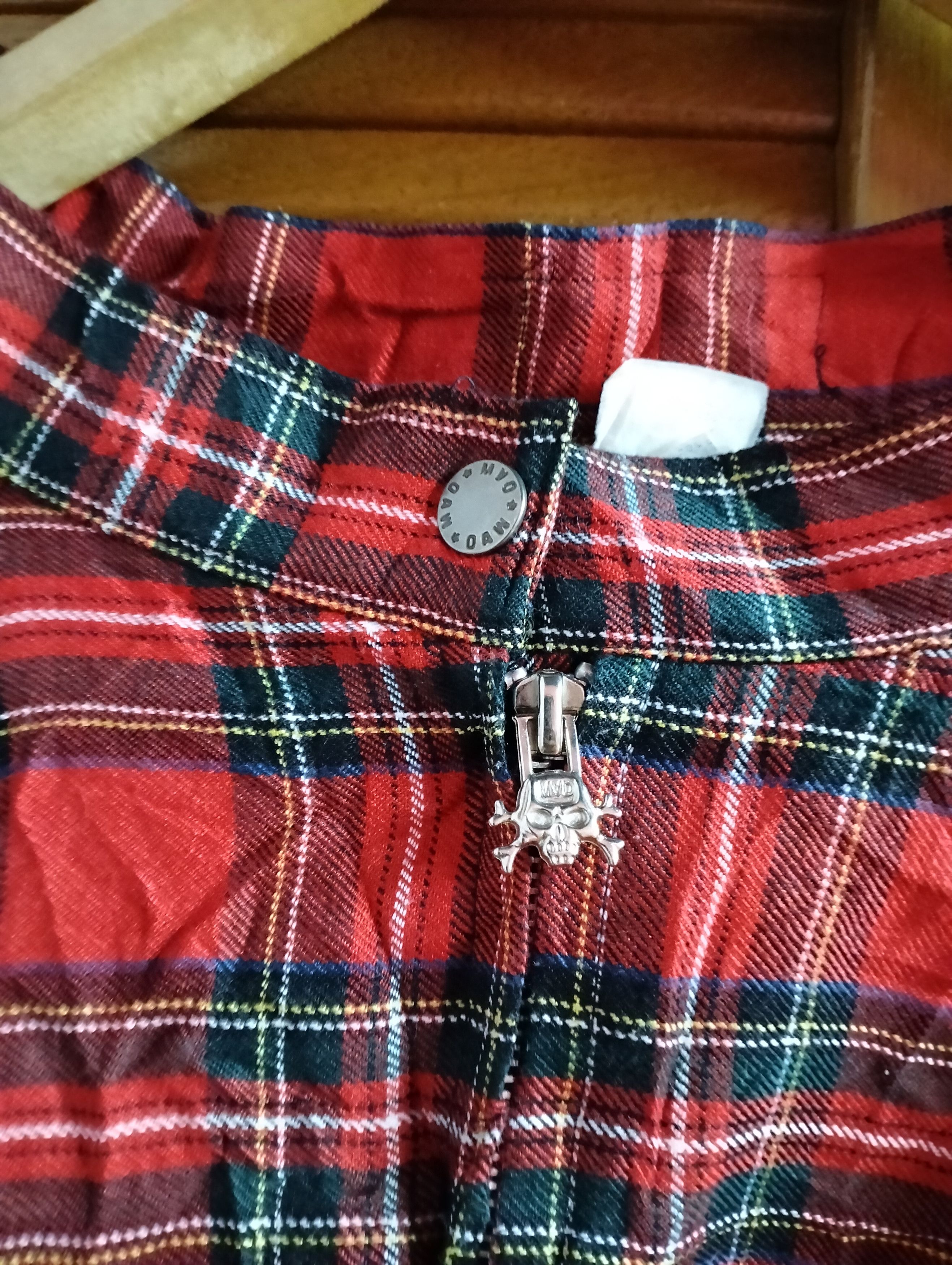 Seditionaries RARE🔥 MAD PUNK Mini Skirt Patch Zipper Design Size 27" / US 4 / IT 40 - 8 Thumbnail
