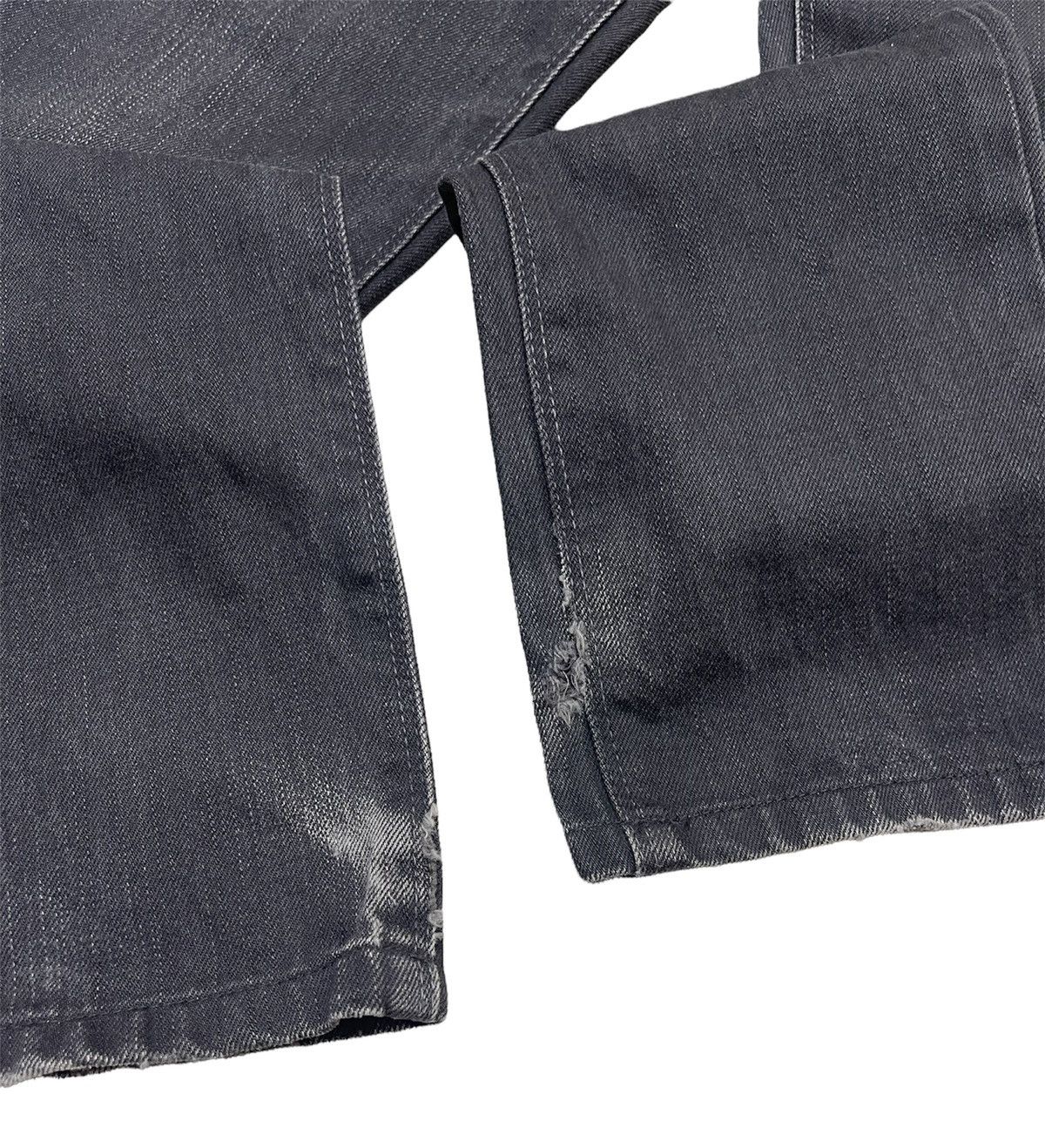 Neil Barrett Neil Barret Distressed Faded Black Denim Size US 32 / EU 48 - 8 Thumbnail