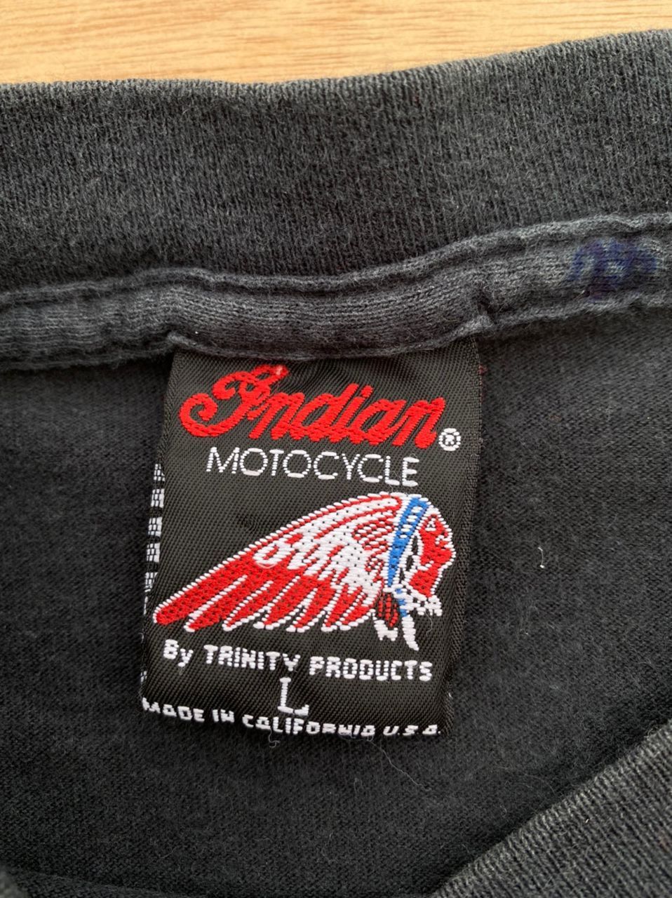 Indian Motorcycle × Vintage vintage tee D - 21 Indian Motorcycle Size US L / EU 52-54 / 3 - 4 Thumbnail