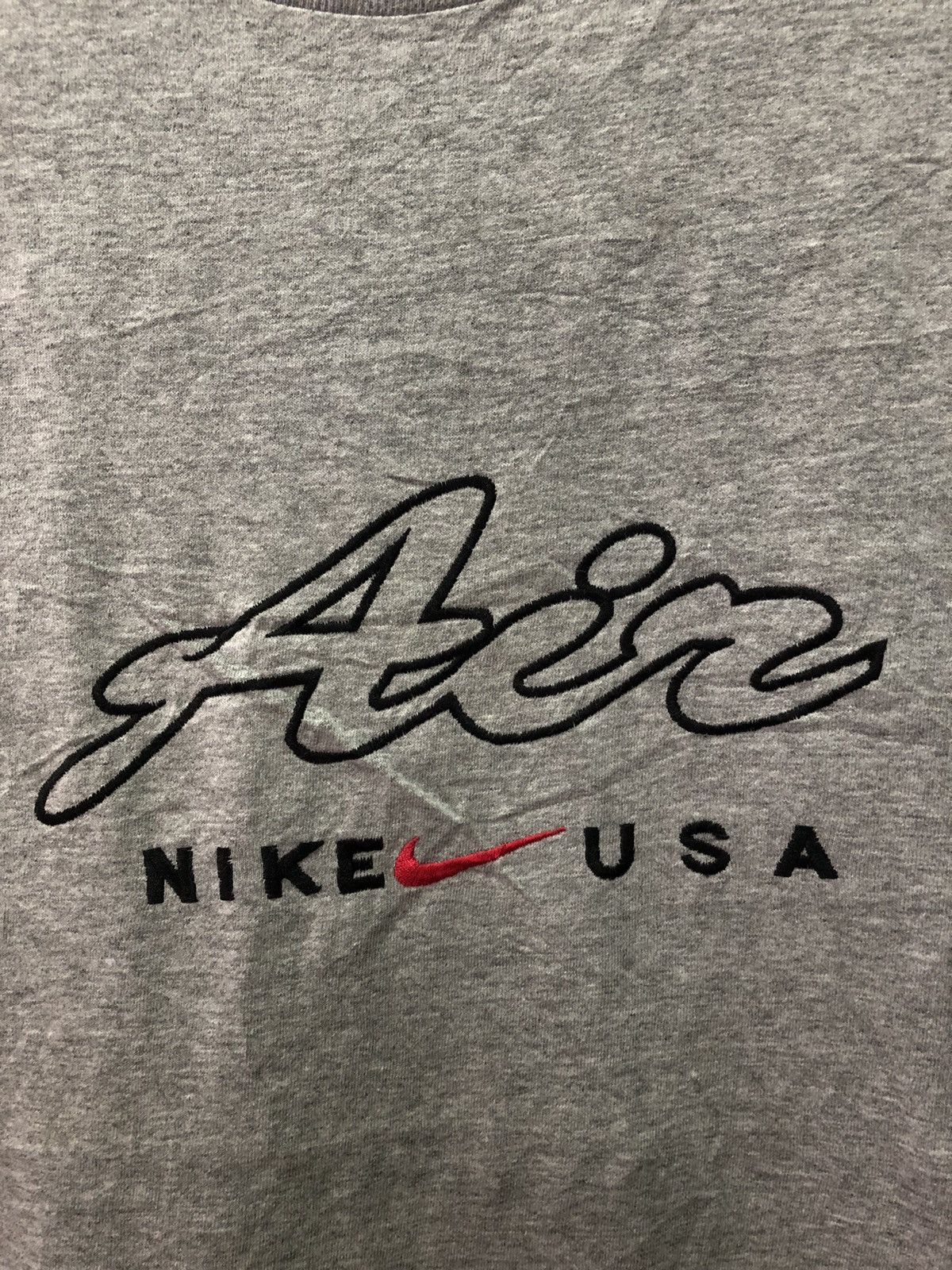 Nike × Vintage Nike AIR spell out big logo Size US L / EU 52-54 / 3 - 2 Thumbnail
