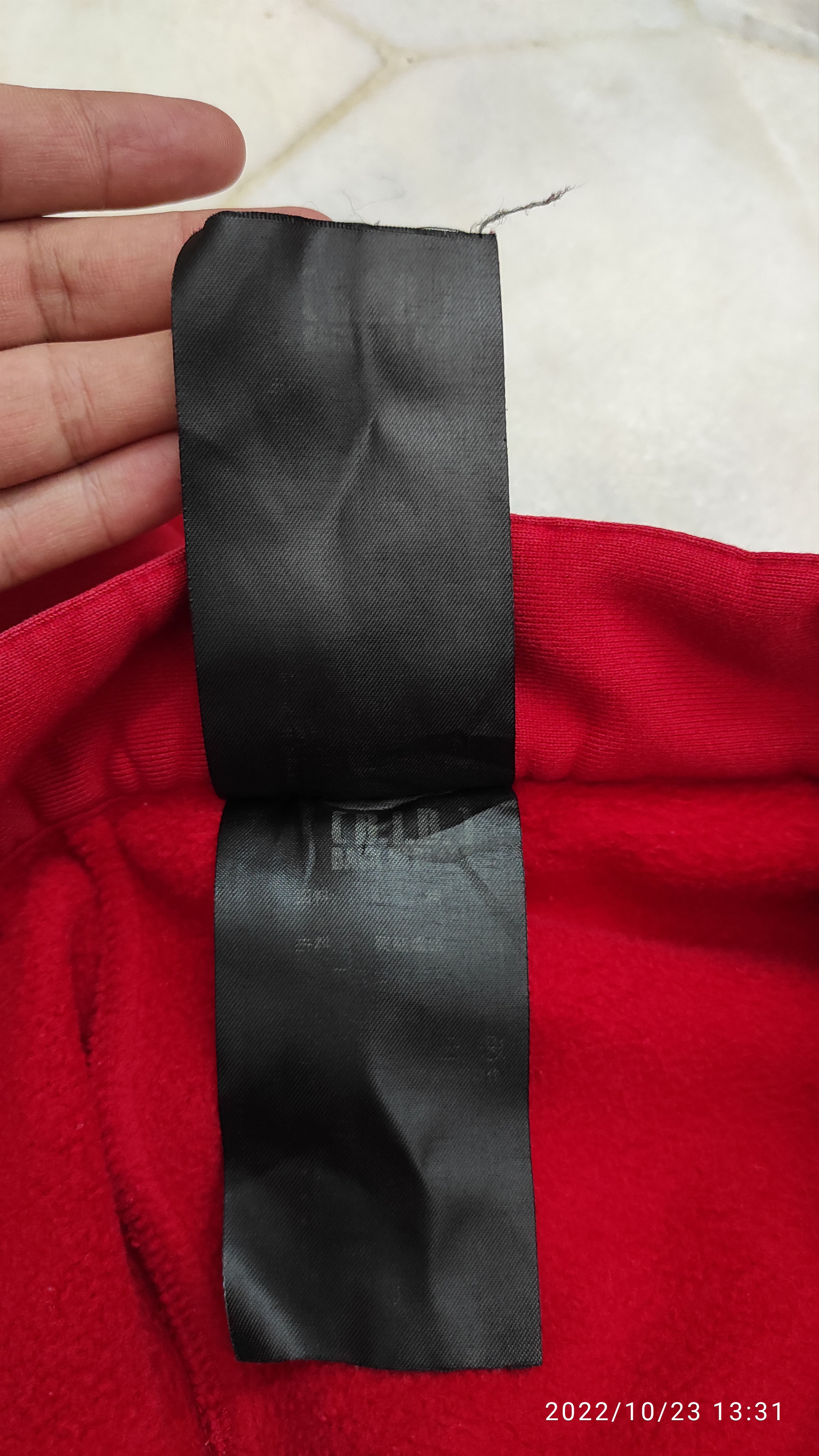 Japanese Brand BACK IN BLACK BY DEVIL NUT UNDER RED FLAG Utility Sweats Size US 30 / EU 46 - 7 Thumbnail