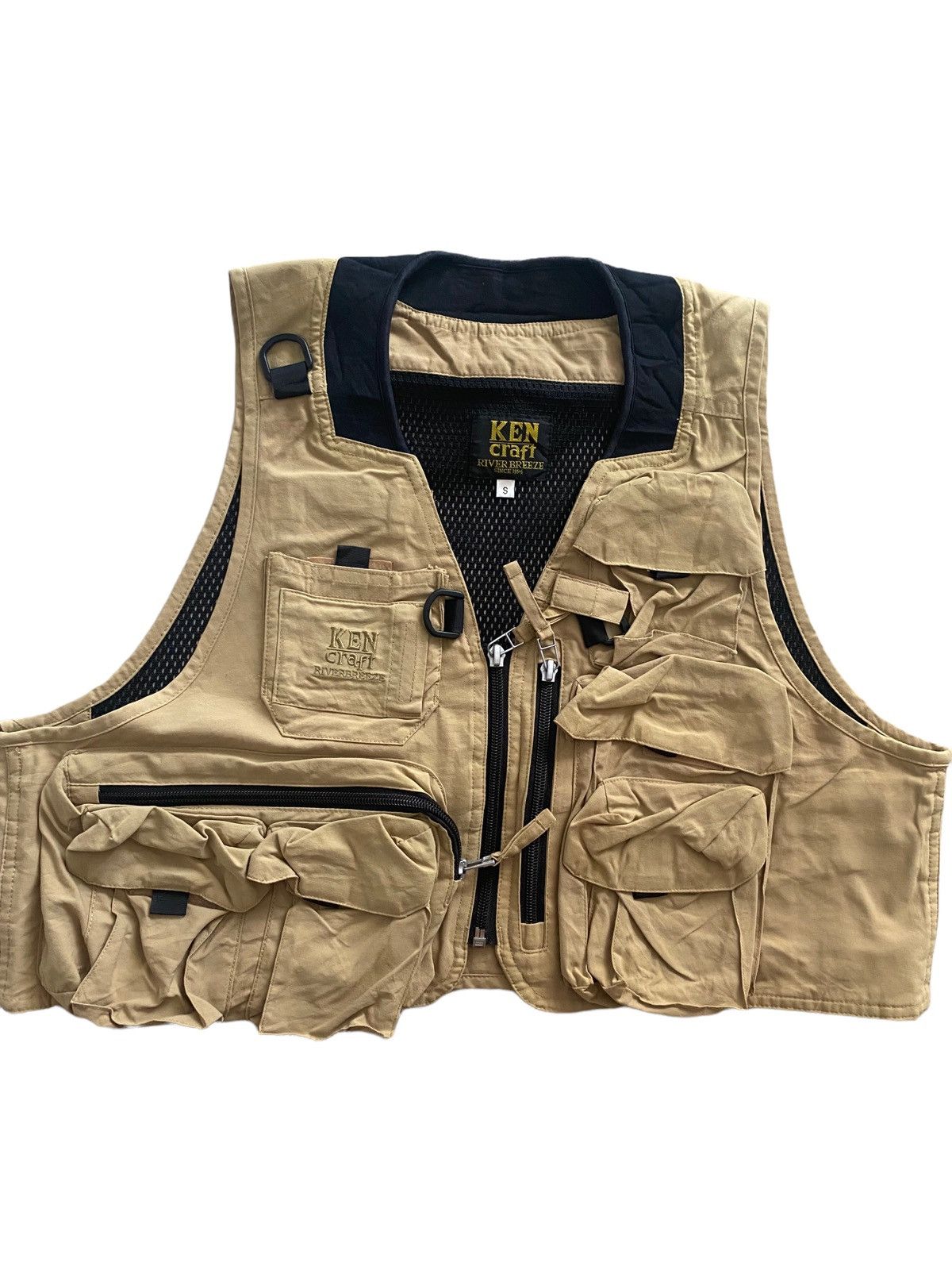 Designer 💥best offer💥KEN Craft Vest Paracutte Military pocket Size US S / EU 44-46 / 1 - 8 Thumbnail
