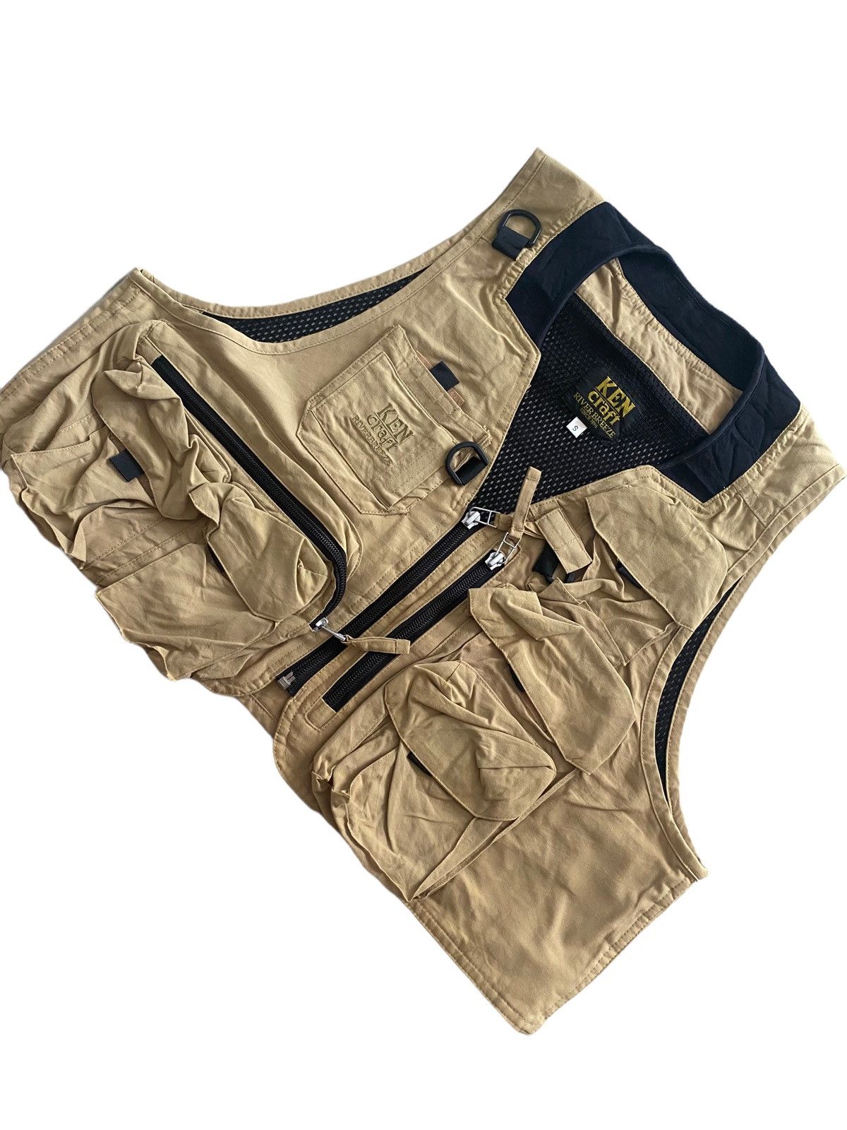 Designer 💥best offer💥KEN Craft Vest Paracutte Military pocket Size US S / EU 44-46 / 1 - 3 Thumbnail