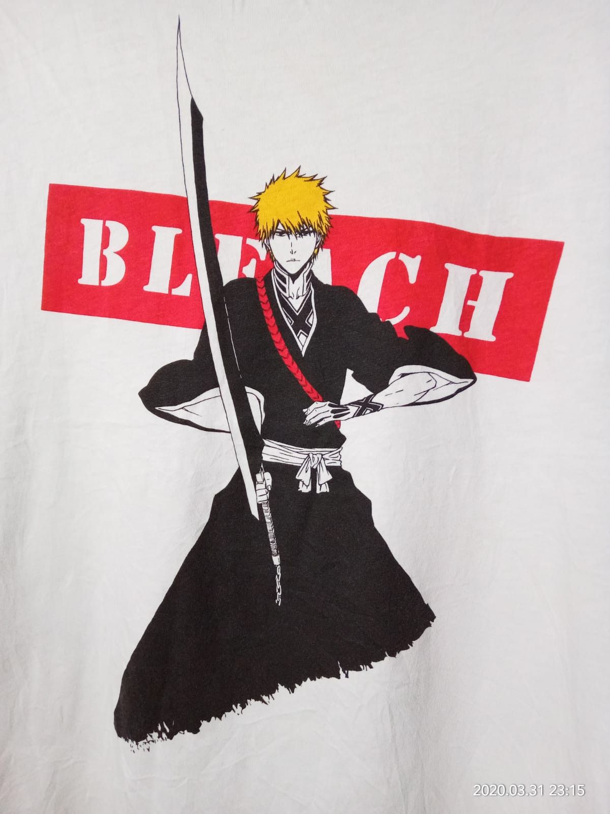 Anime Bleach x Uniqlo Anime Movies Japanese Manga Naruto Akira Size US S / EU 44-46 / 1 - 2 Thumbnail