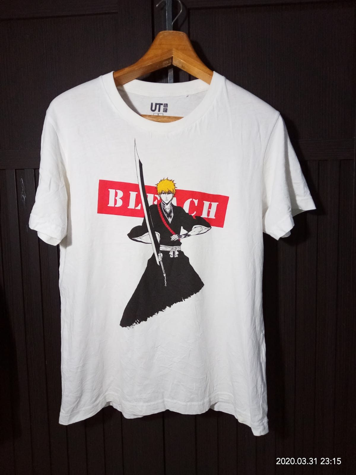 Anime Bleach x Uniqlo Anime Movies Japanese Manga Naruto Akira Size US S / EU 44-46 / 1 - 1 Thumbnail