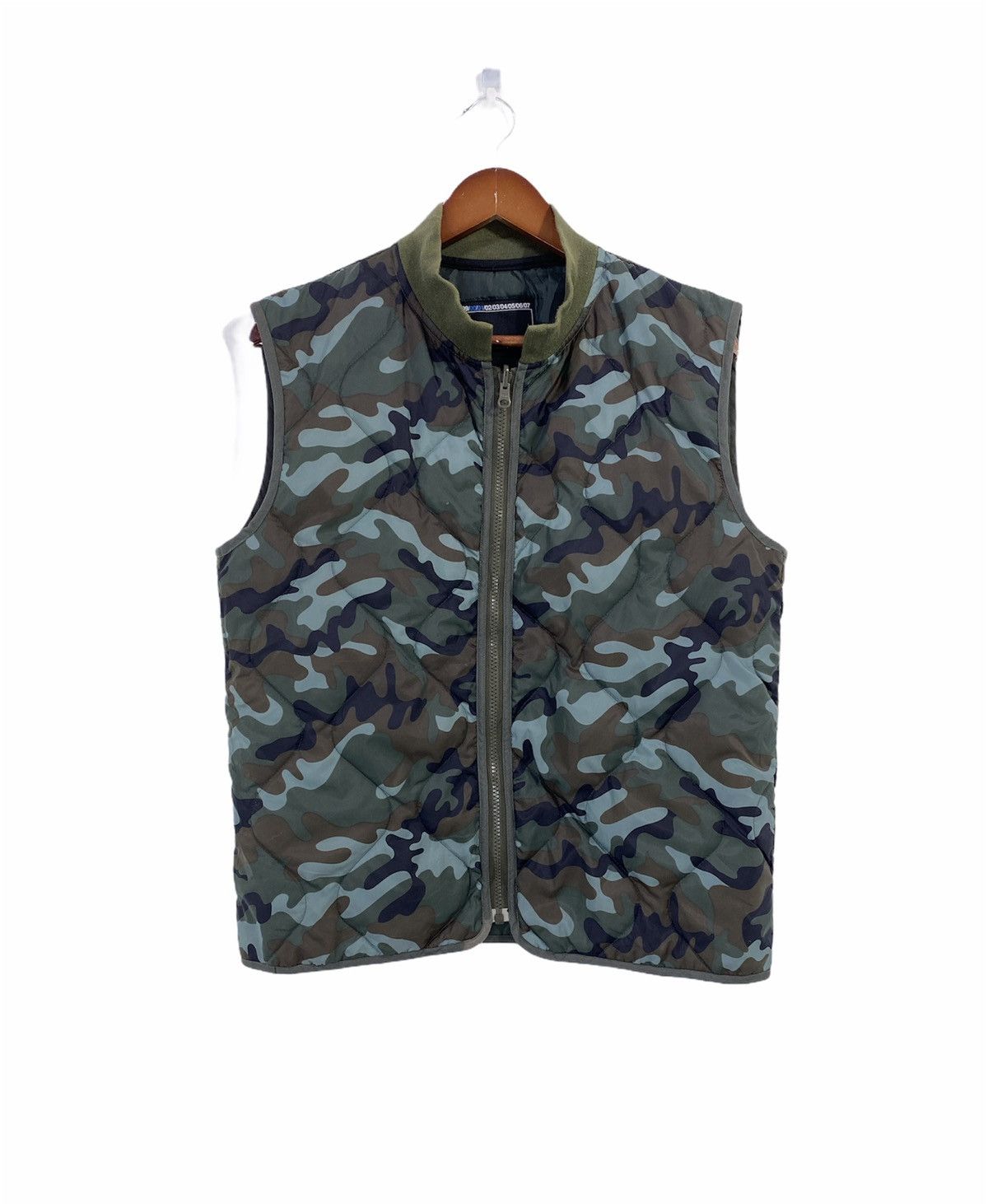 Neighborhood Neighborhood 01 Quilted Camo Vest Design Rare Design Size US L / EU 52-54 / 3 - 1 Thumbnail