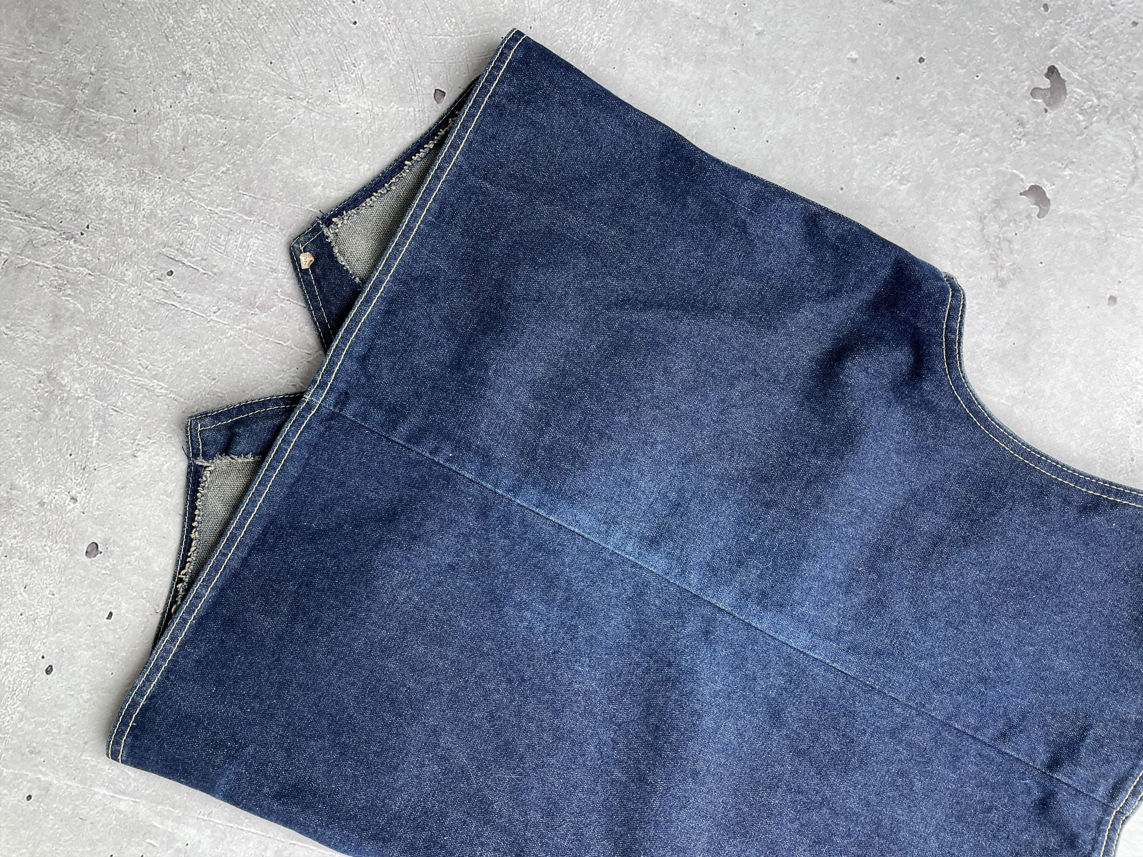 If Six Was Nine × Japanese Brand × Vintage Vintage Denim Vest Size US M / EU 48-50 / 2 - 7 Thumbnail