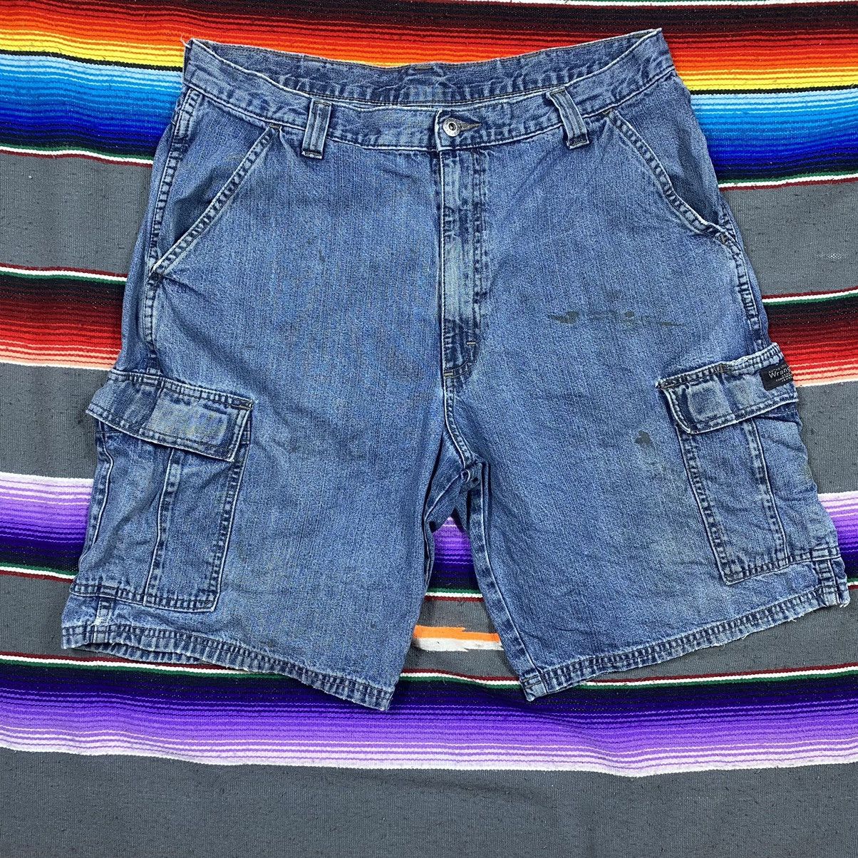 Vintage Vintage Wrangler Cargo Short Denim Size US 36 / EU 52 - 1 Thumbnail