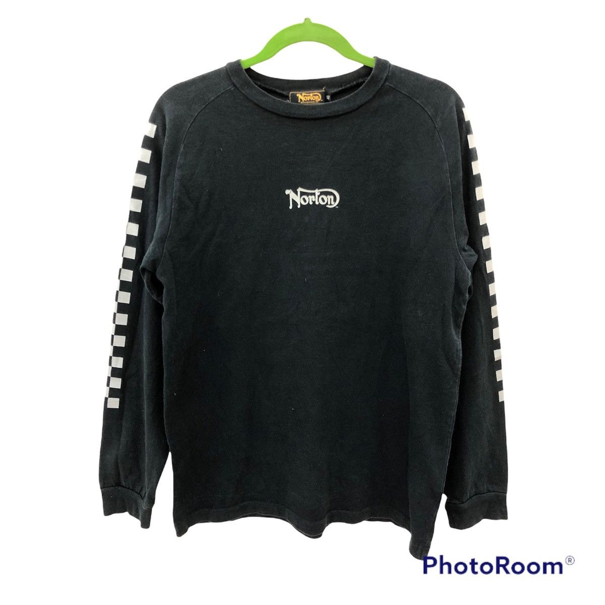 Indian Motorcycle × Norton Vintage NORTON long sleeve tshirt Made in Japan Size US M / EU 48-50 / 2 - 2 Thumbnail