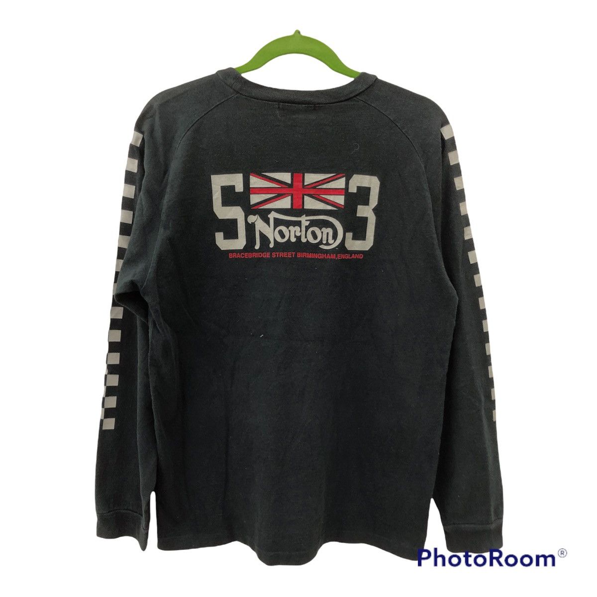 Indian Motorcycle × Norton Vintage NORTON long sleeve tshirt Made in Japan Size US M / EU 48-50 / 2 - 1 Thumbnail