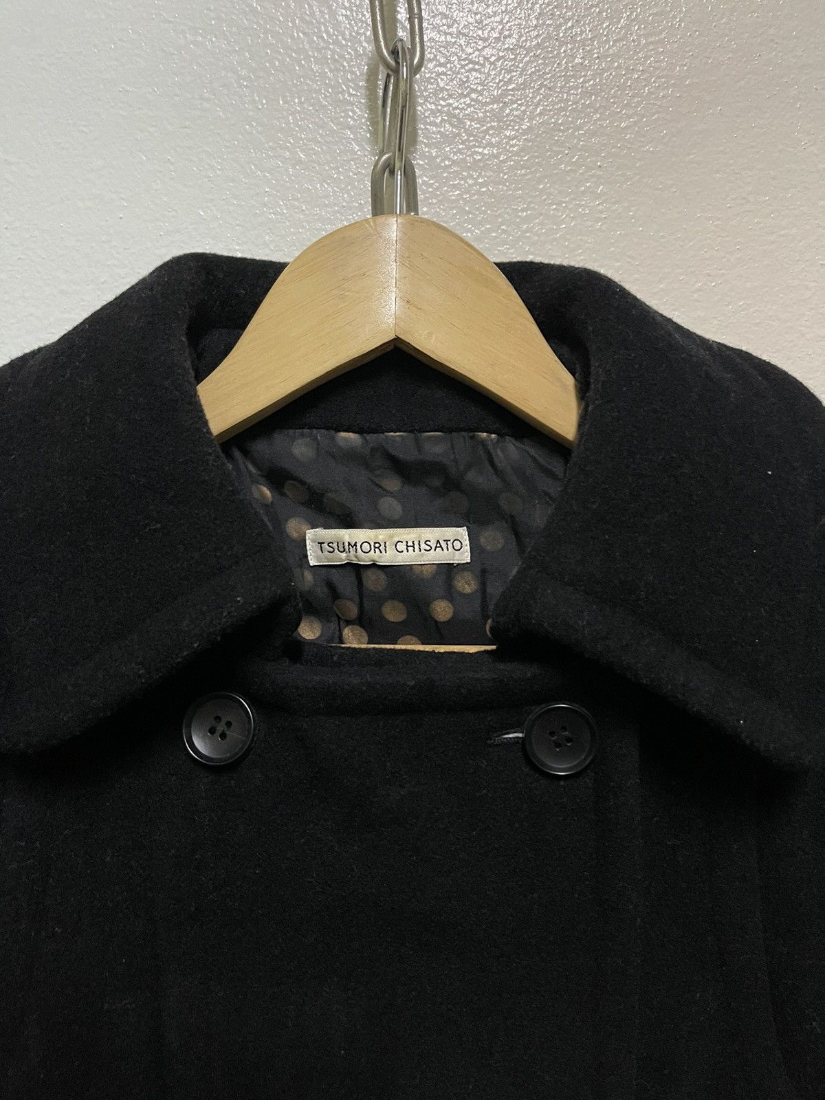 Issey Miyake × Tsumori Chisato Tsumori Chisato Double Breasted Coat Jacket Wool Size M / US 6-8 / IT 42-44 - 6 Thumbnail