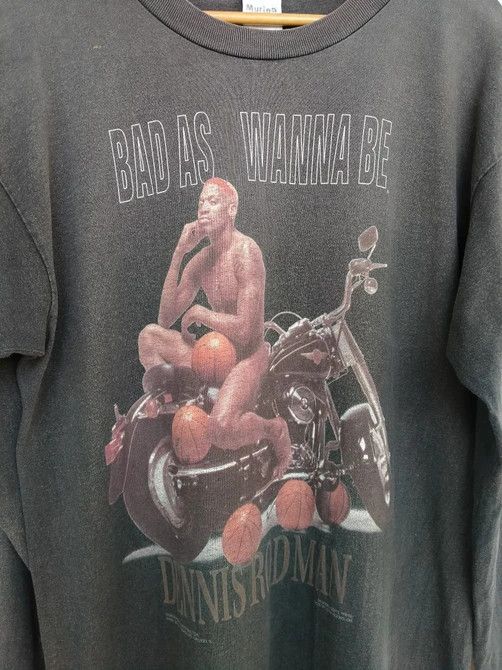 Vintage Vintage 1996 Dennis Rodman Bad As I Wanna Be Size US L / EU 52-54 / 3 - 3 Thumbnail