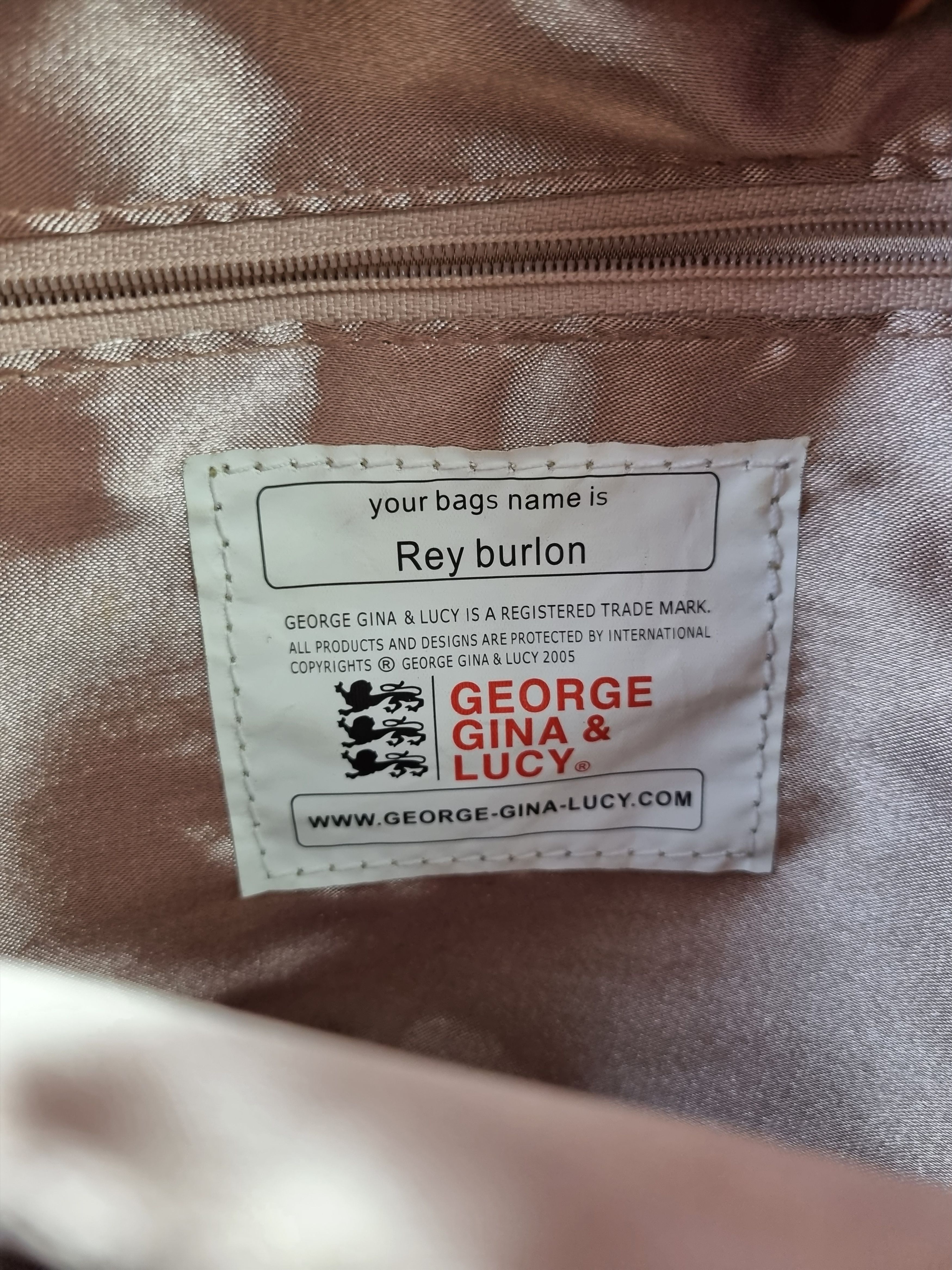 Japanese Brand × Seditionaries × Vintage Rare GG & L George Gina and Lucy Bag Diamond Punk Pattern Size ONE SIZE - 11 Thumbnail