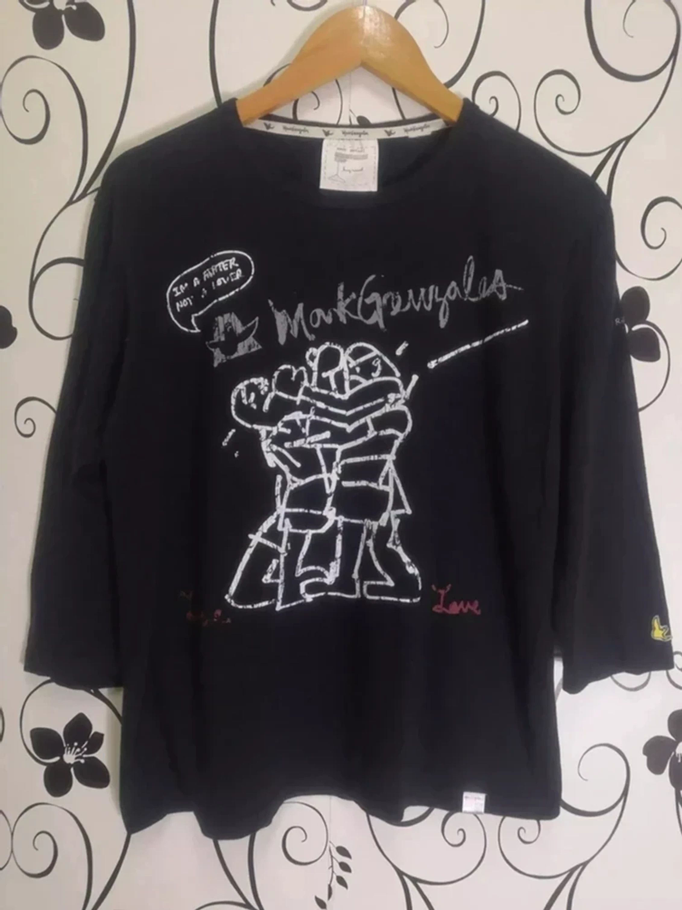 Other Mark Gonzales 3/4 T Shirt Streetwear Skateboard Nigo Size US M / EU 48-50 / 2 - 1 Thumbnail