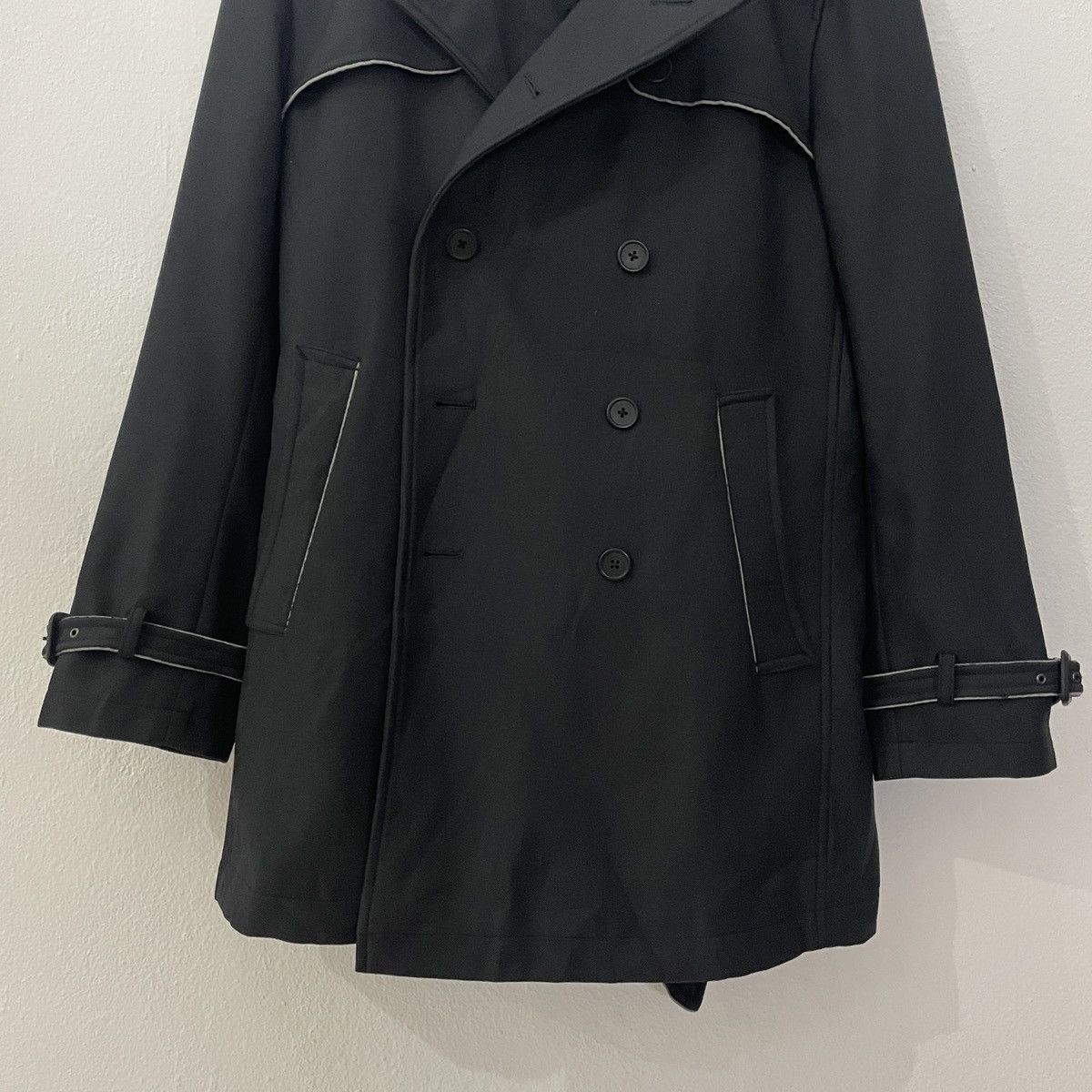 Katharine Hamnett London Vintage Katharine Hamnett London Trench Coat Jacket Size US M / EU 48-50 / 2 - 7 Thumbnail