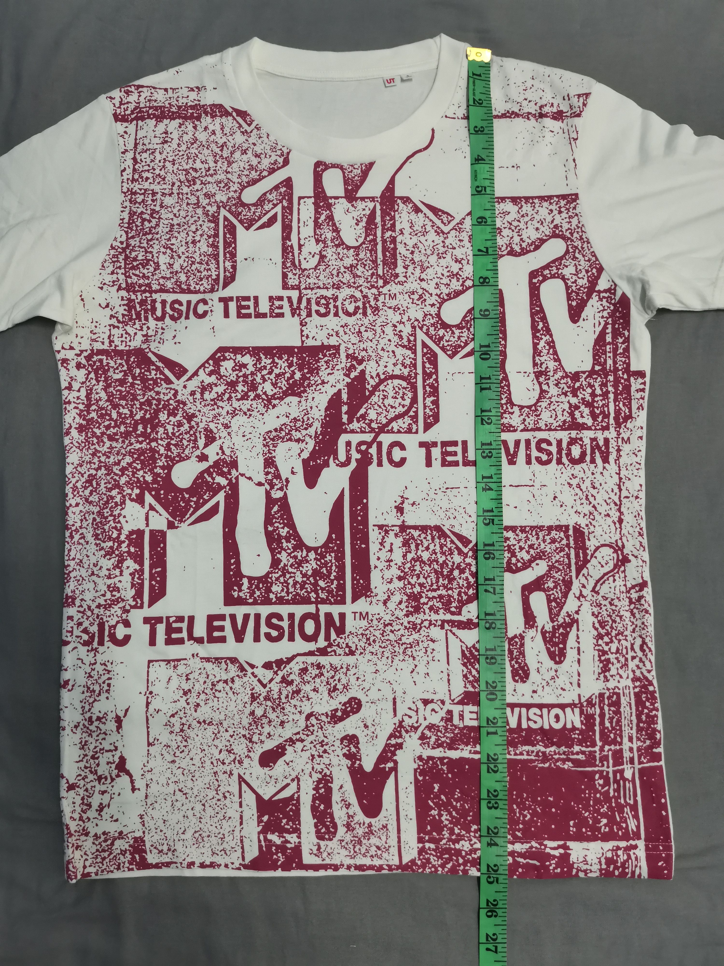 Japanese Brand MTV Music Television Japan Brand Tee OverPrint Streetwear Size US S / EU 44-46 / 1 - 3 Thumbnail