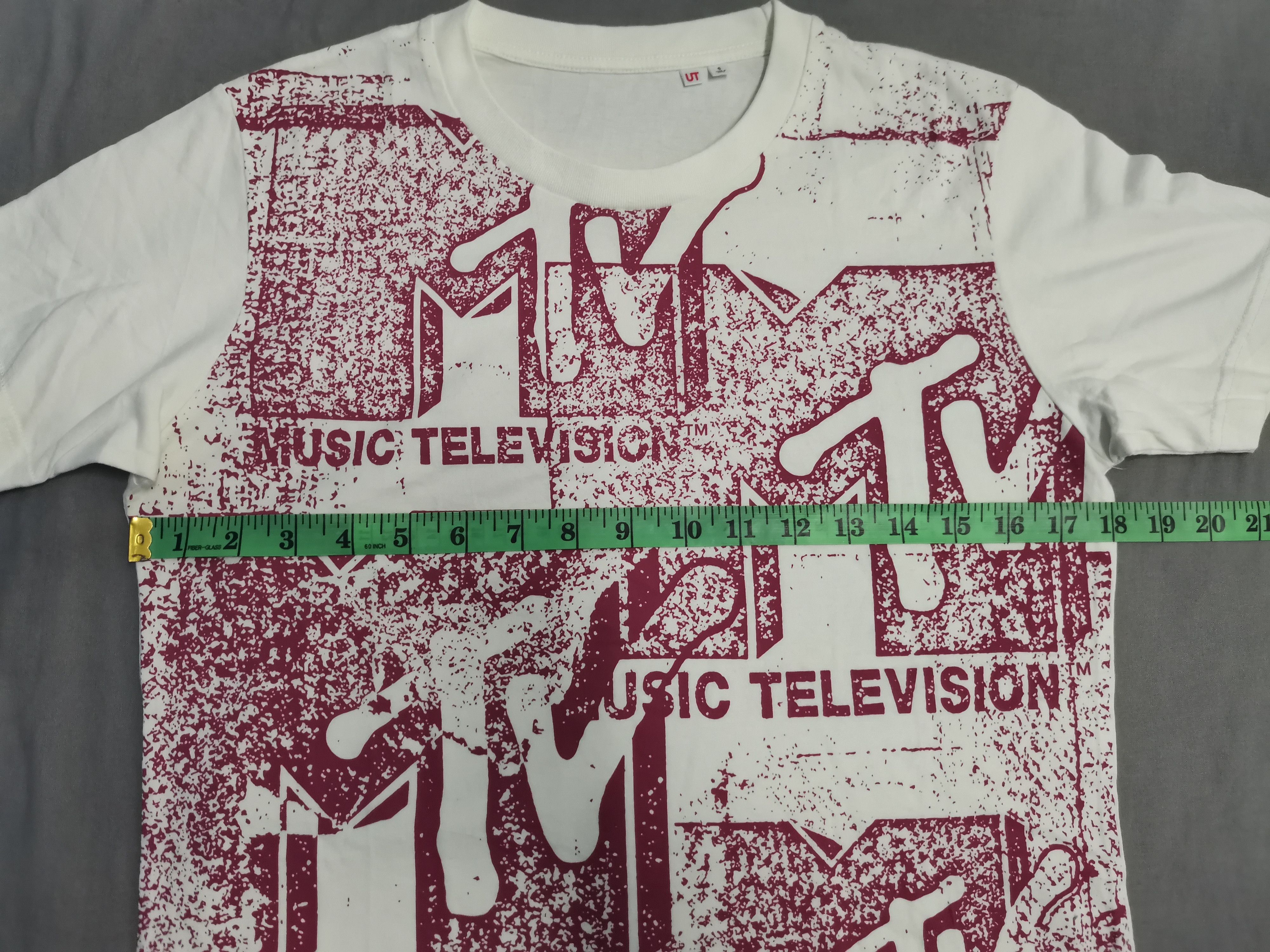 Japanese Brand MTV Music Television Japan Brand Tee OverPrint Streetwear Size US S / EU 44-46 / 1 - 4 Thumbnail