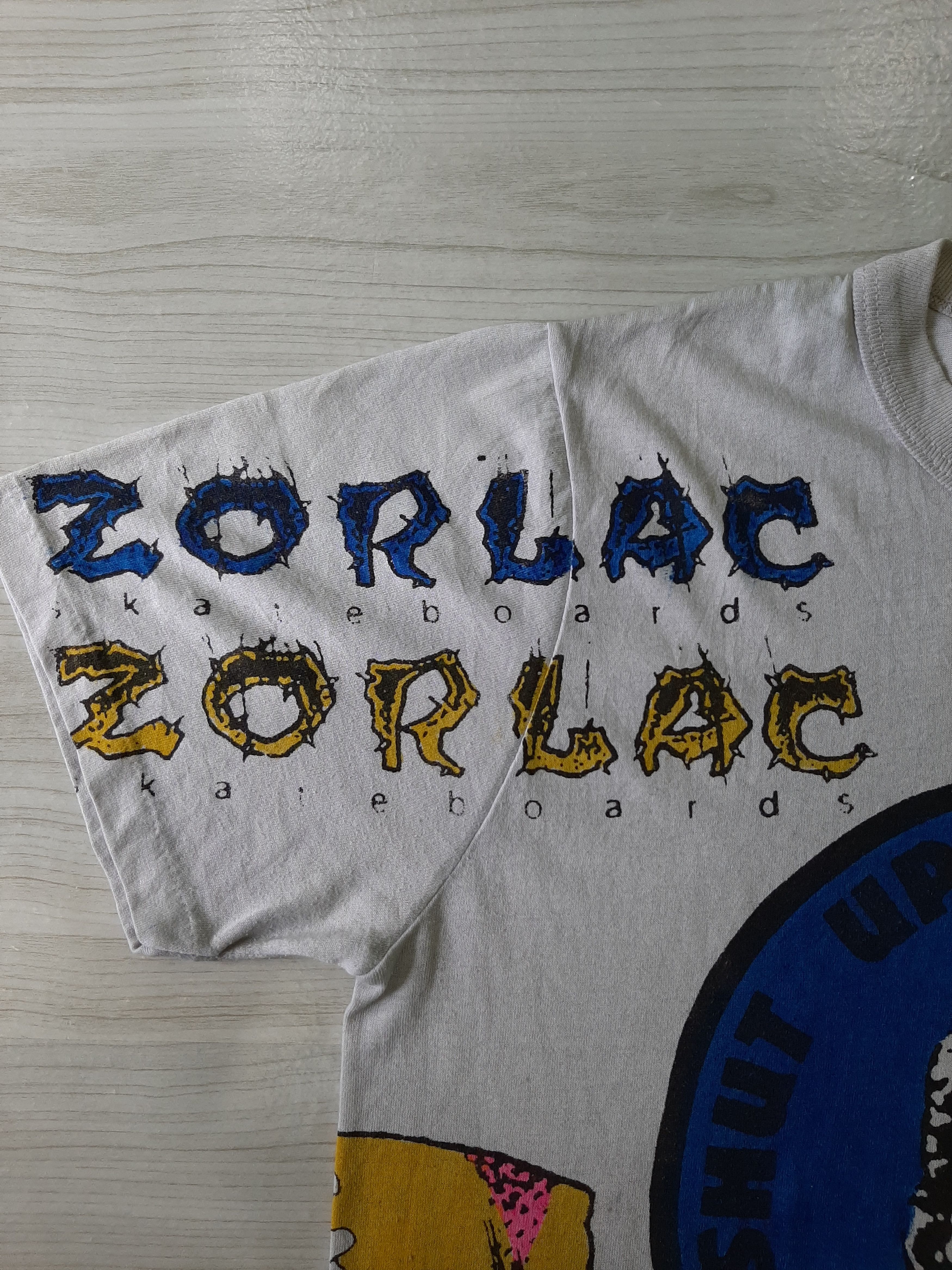 Vintage 💥Vintage Skate 80s Archive Iconic Piece of Zorlac Pushead Size US M / EU 48-50 / 2 - 6 Thumbnail