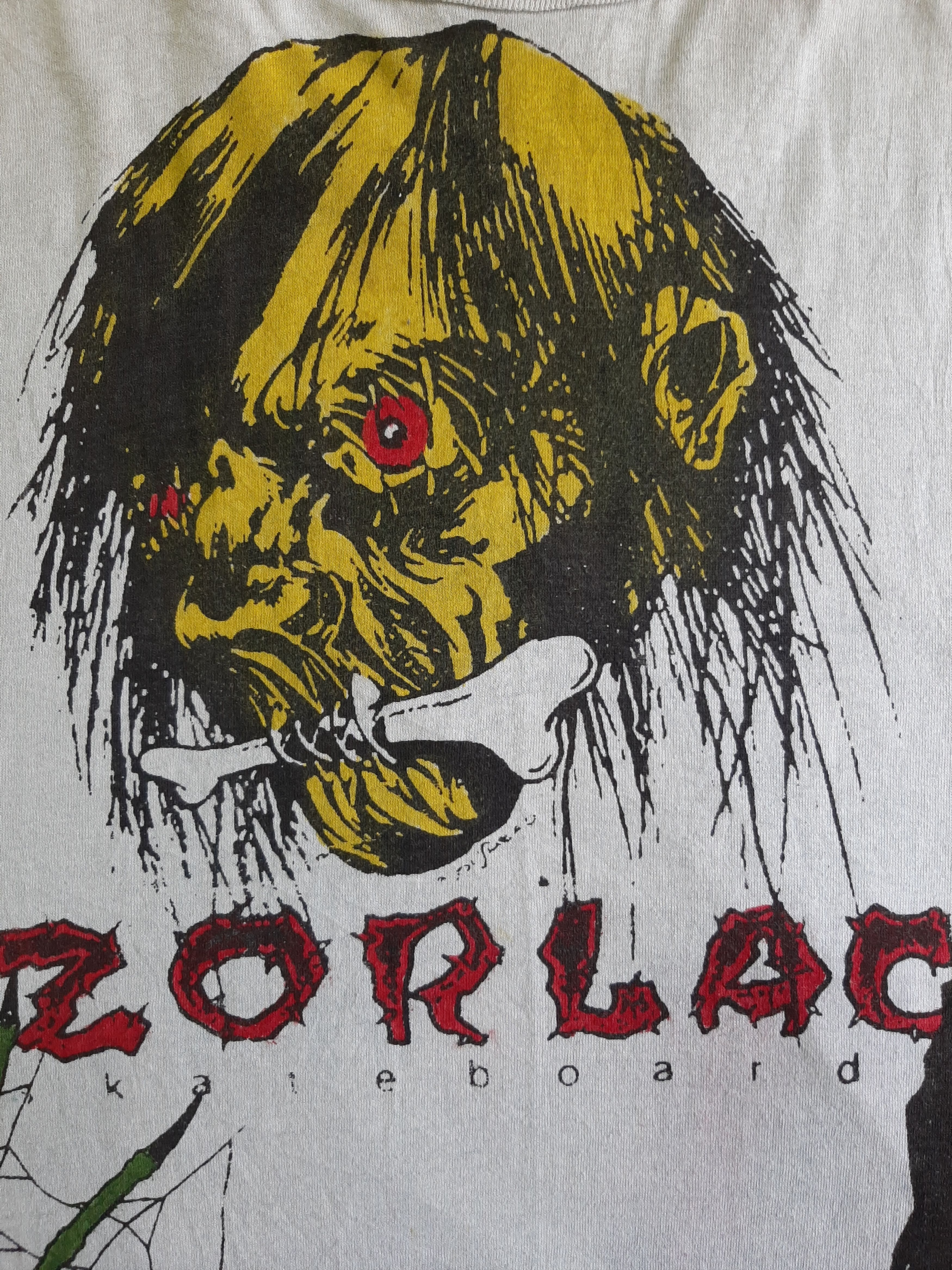 Vintage 💥Vintage Skate 80s Archive Iconic Piece of Zorlac Pushead Size US M / EU 48-50 / 2 - 13 Thumbnail