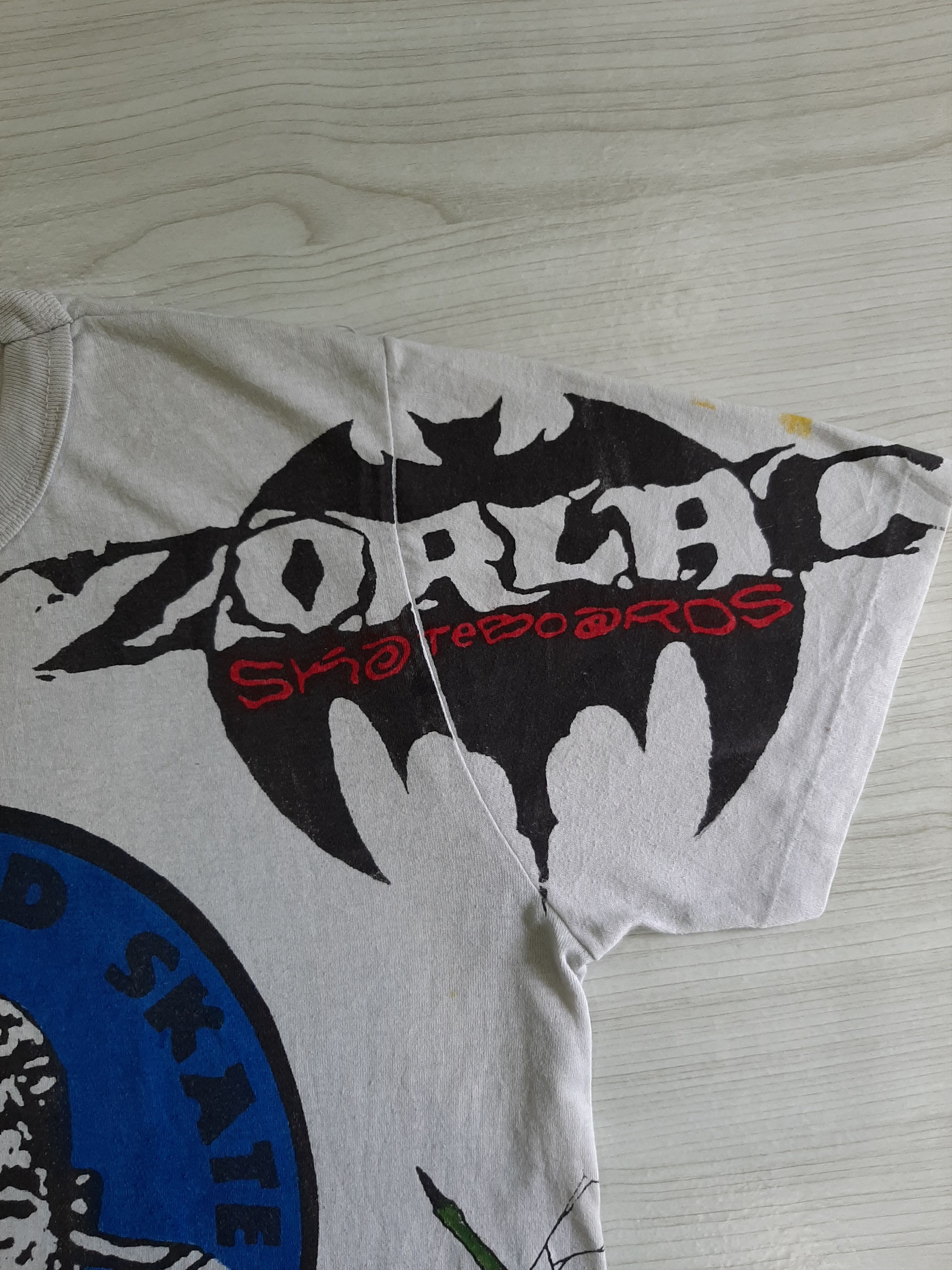Vintage 💥Vintage Skate 80s Archive Iconic Piece of Zorlac Pushead Size US M / EU 48-50 / 2 - 7 Thumbnail