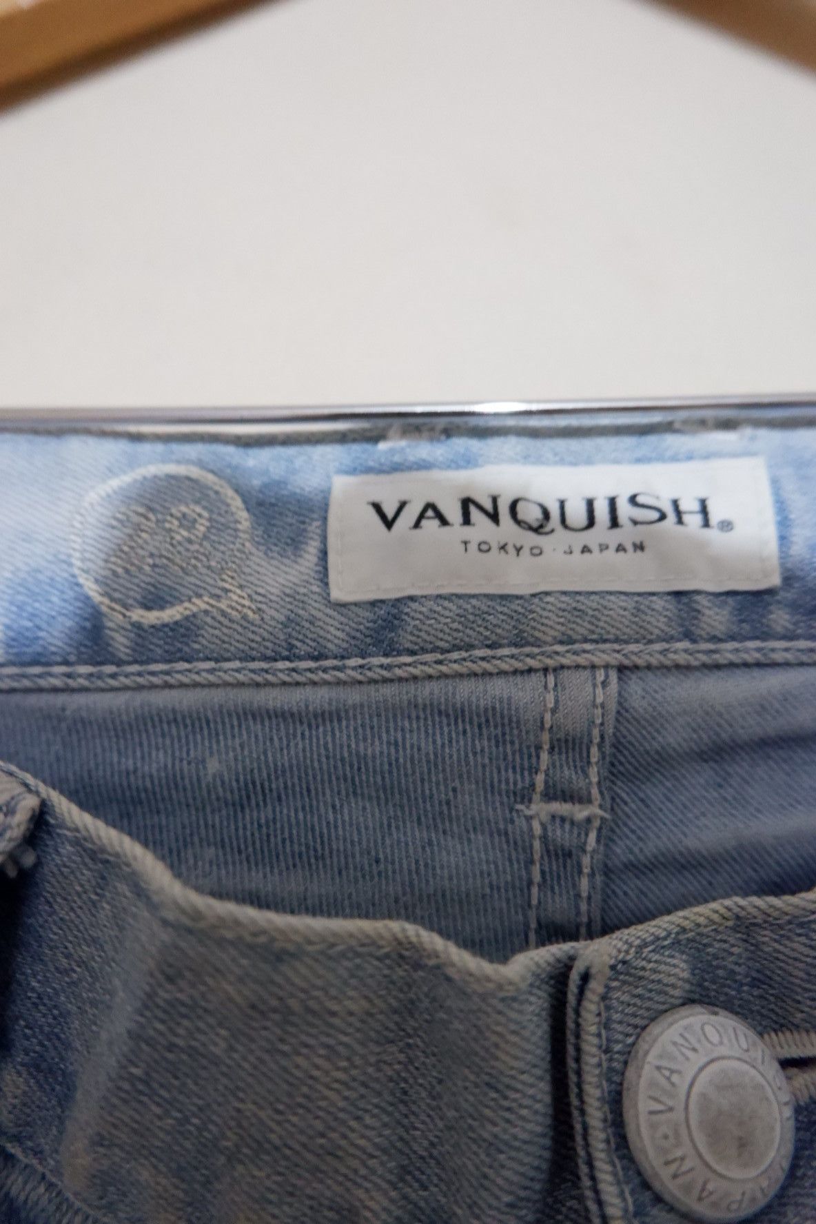 Tornado Mart Vintage Vanquish Claw Marks Jeans Size US 28 / EU 44 - 5 Thumbnail