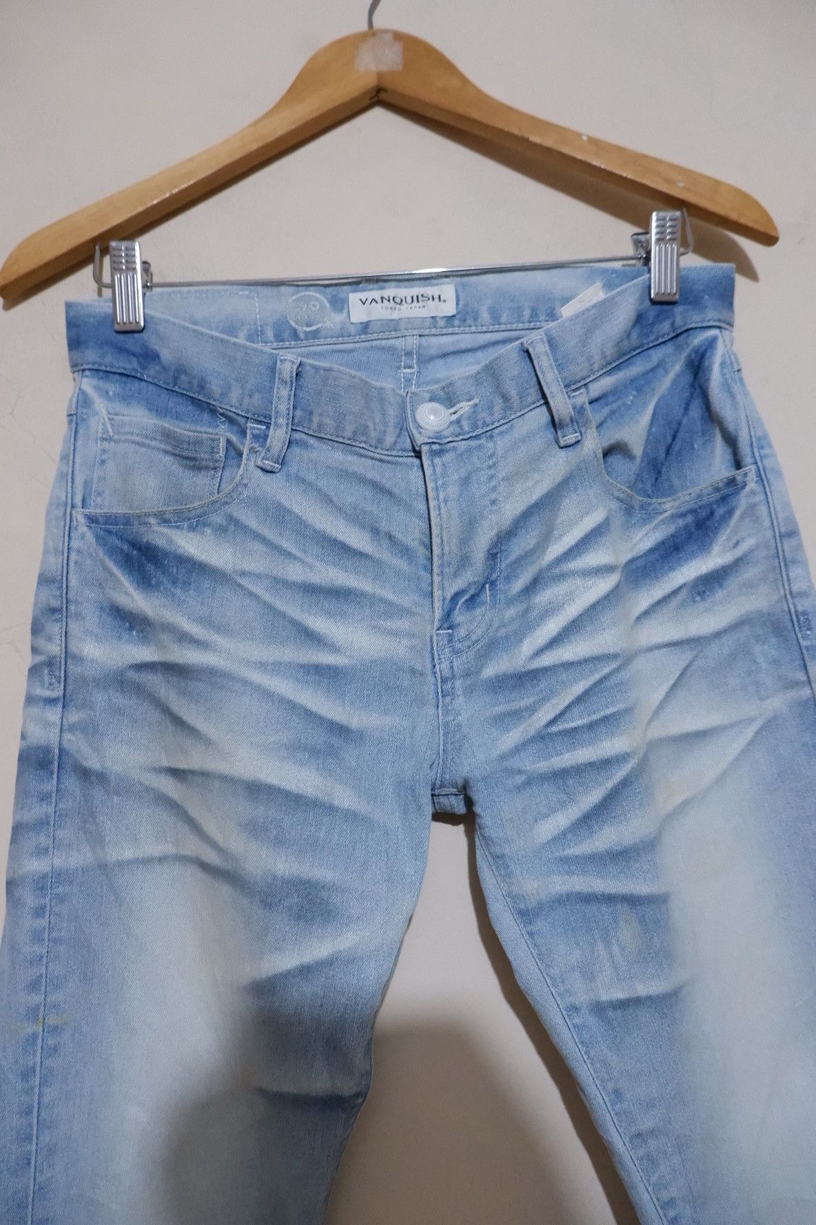 Tornado Mart Vintage Vanquish Claw Marks Jeans Size US 28 / EU 44 - 3 Thumbnail