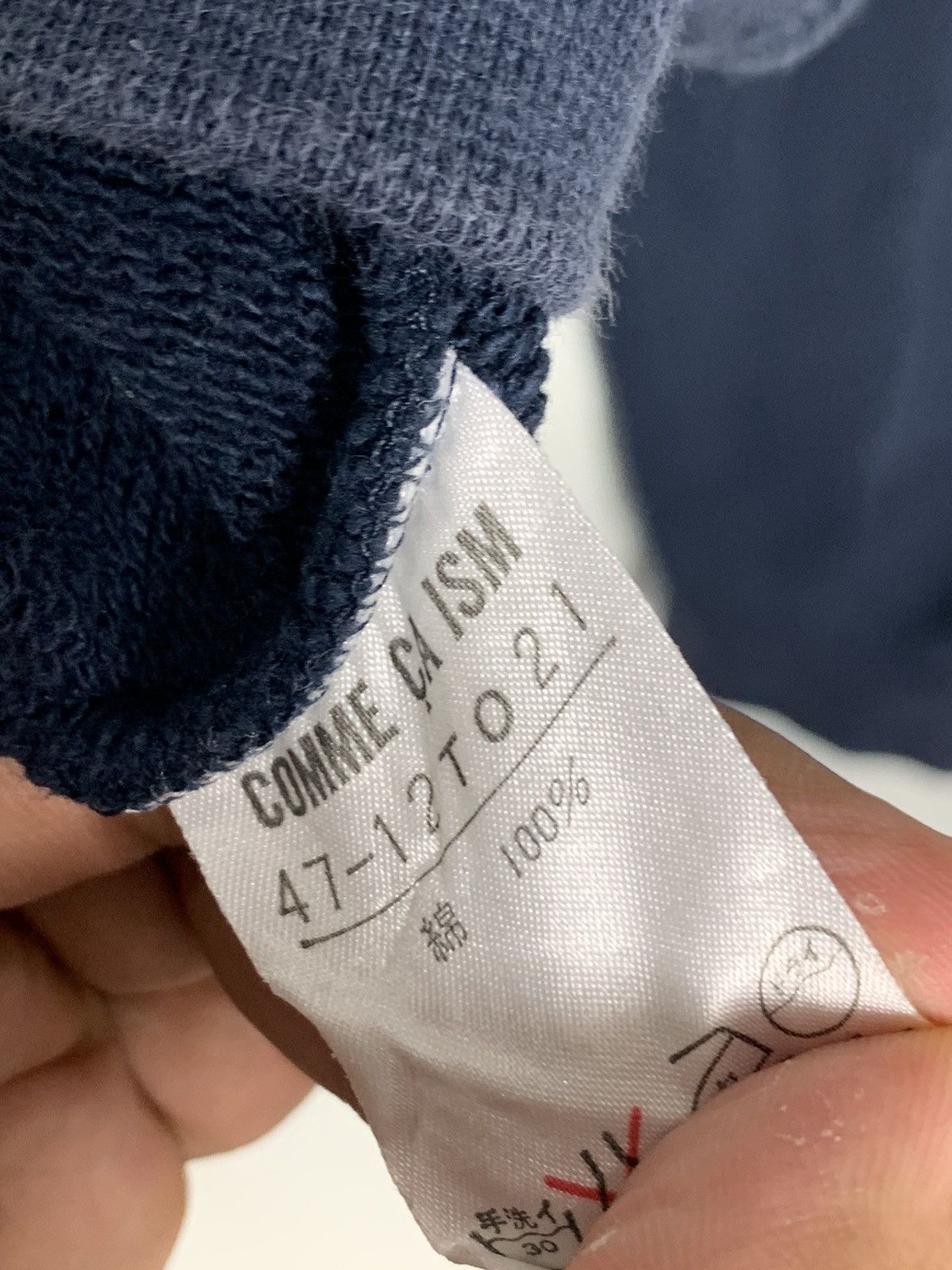 Comme Ca Ism Vintage Comme Ça Ism Embroidered Spell Out Pullover Hoodie Size US L / EU 52-54 / 3 - 5 Thumbnail