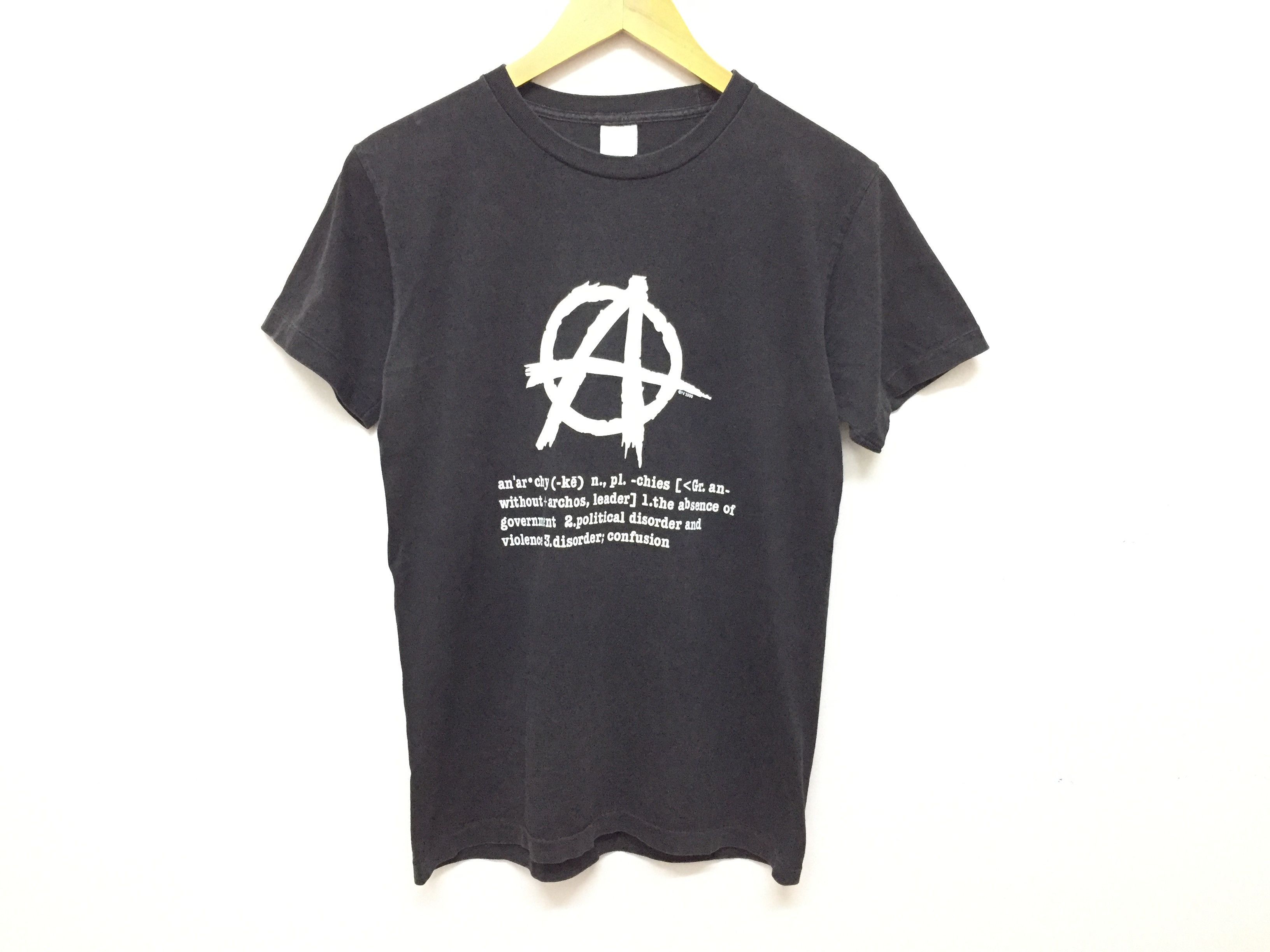 Vintage Anarchy raf Simons philosophy tee Size US M / EU 48-50 / 2 - 2 Thumbnail