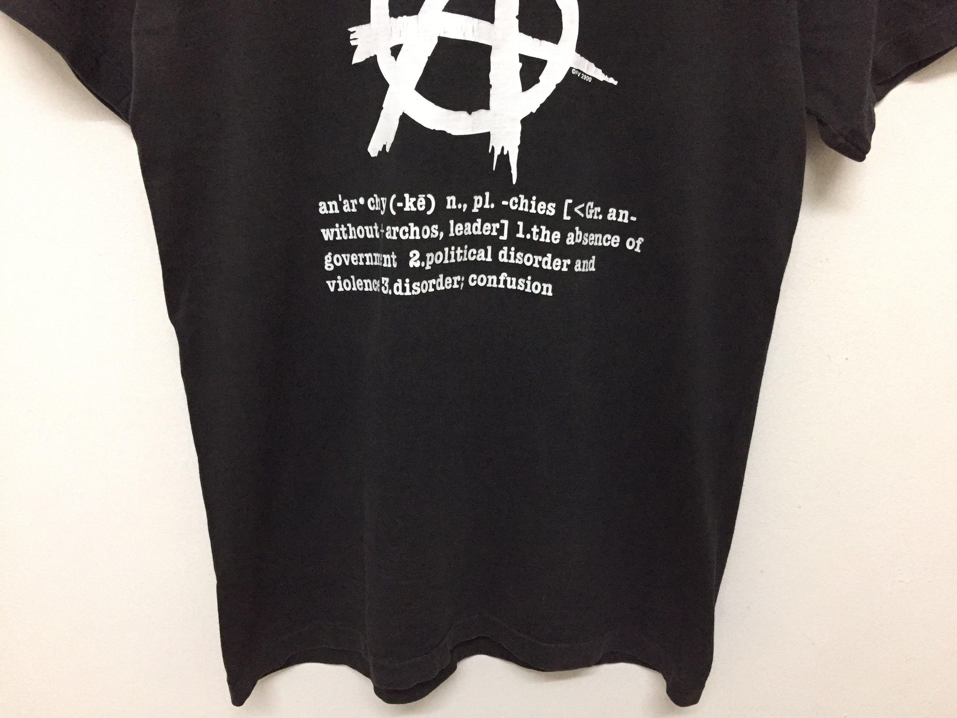 Vintage Anarchy raf Simons philosophy tee Size US M / EU 48-50 / 2 - 4 Thumbnail