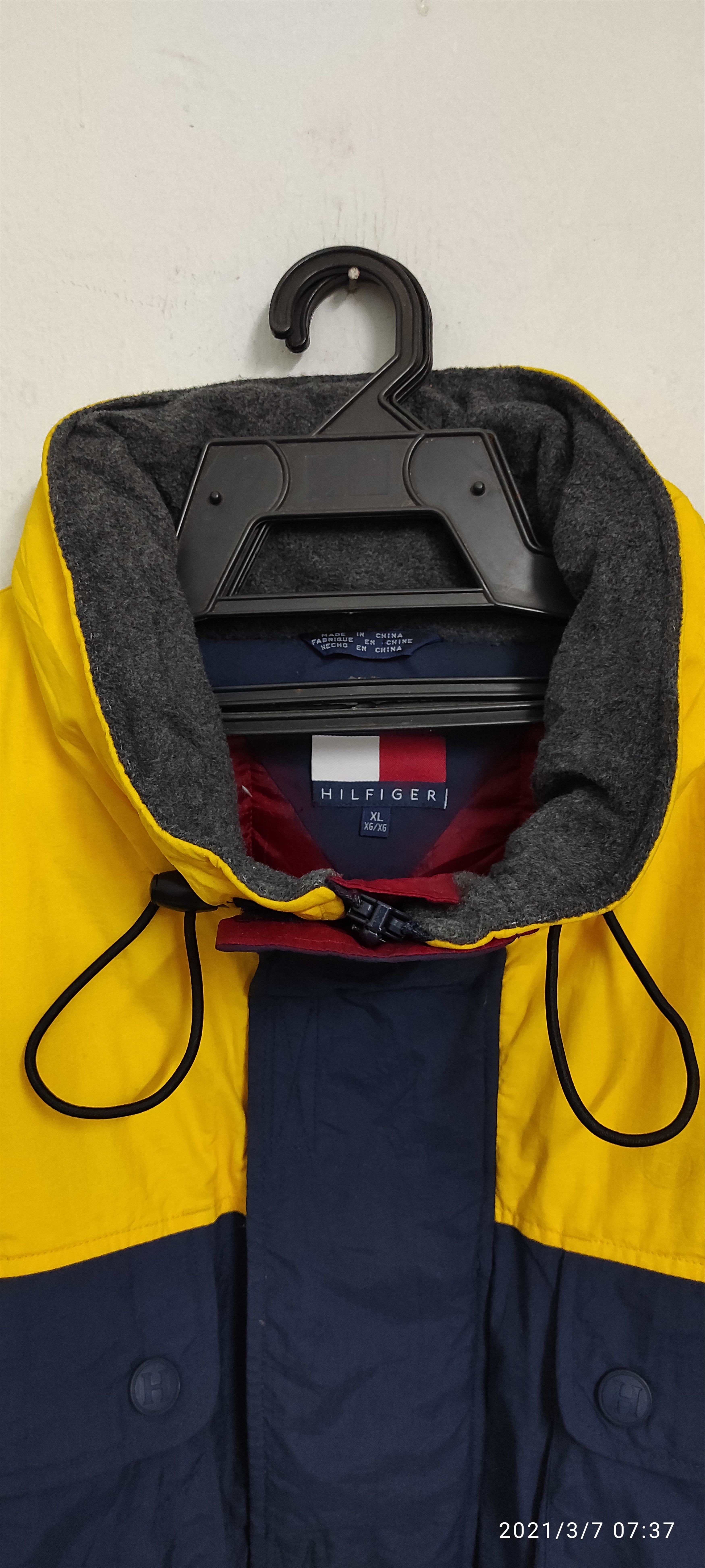 Tommy Hilfiger 90's Tommy Hilfiger Duck Down Puffer Anorak hidden Jacket Size US XL / EU 56 / 4 - 7 Thumbnail