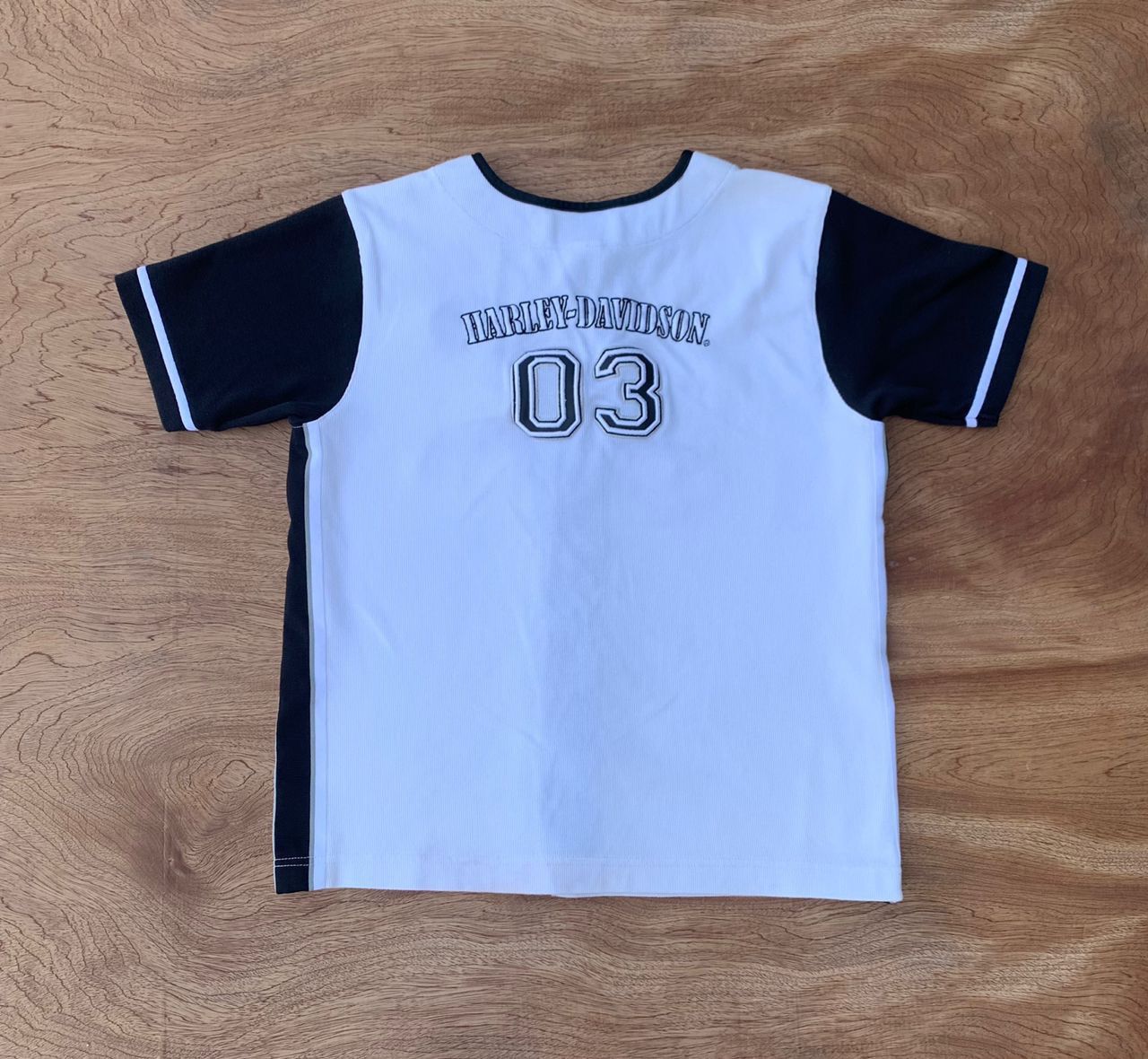 Harley Davidson × Vintage Vintage Shirt D 40 Harley Davidson Size US L / EU 52-54 / 3 - 3 Thumbnail