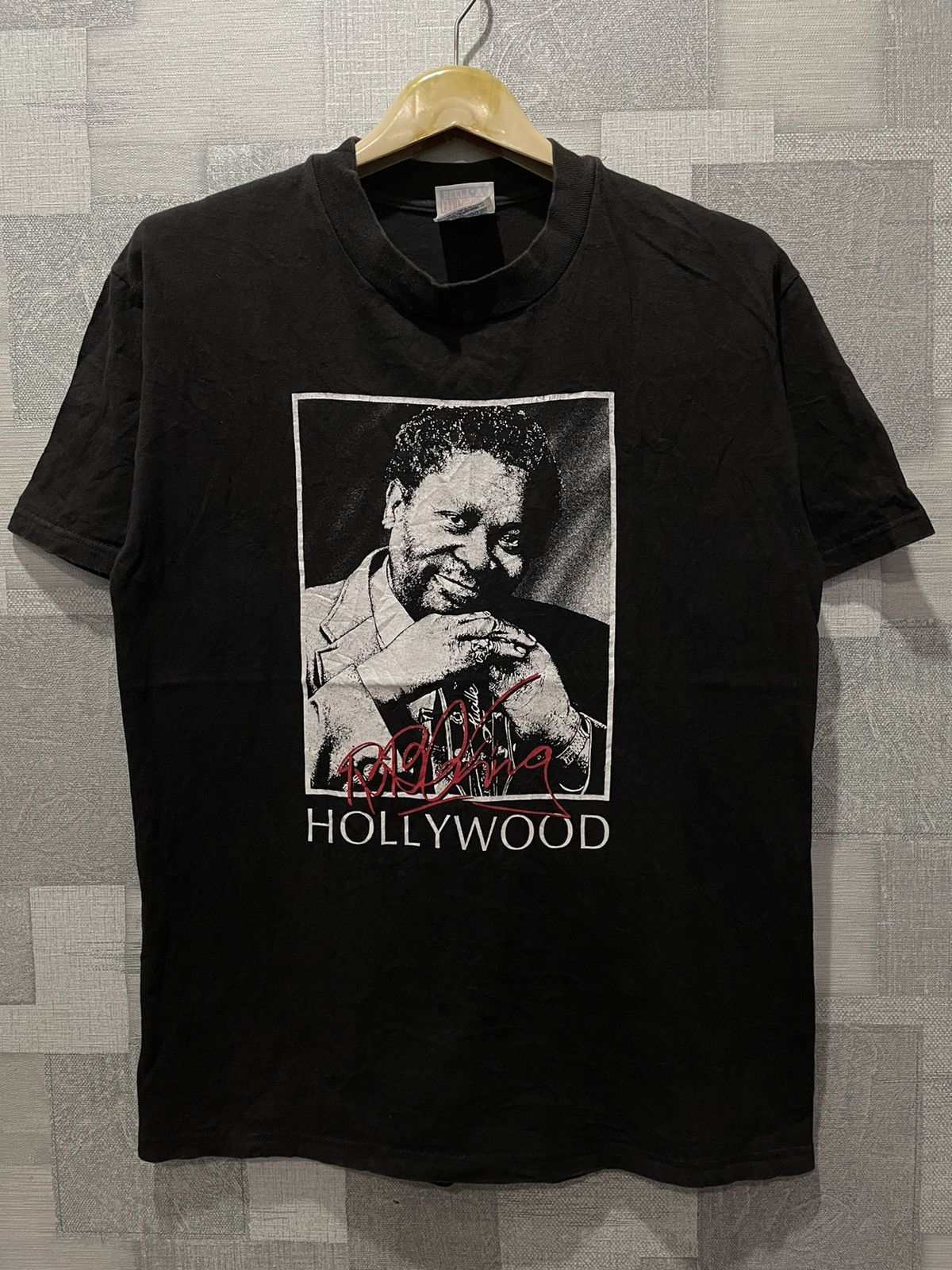 Vintage Vintage BB King Jazz T-shirt Band Tee Music Black Guitar XL Size US M / EU 48-50 / 2 - 2 Thumbnail