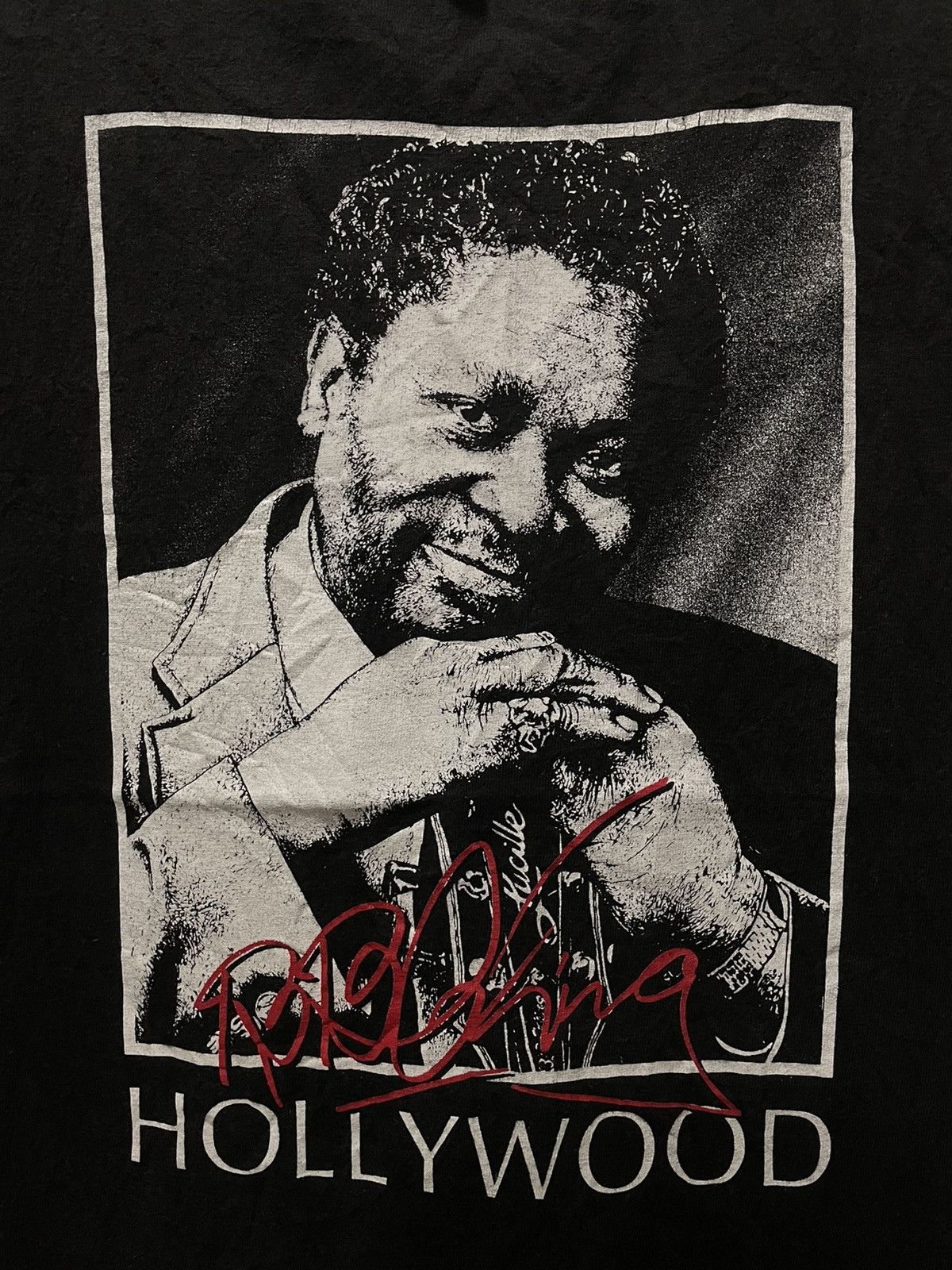 Vintage Vintage BB King Jazz T-shirt Band Tee Music Black Guitar XL Size US M / EU 48-50 / 2 - 1 Thumbnail