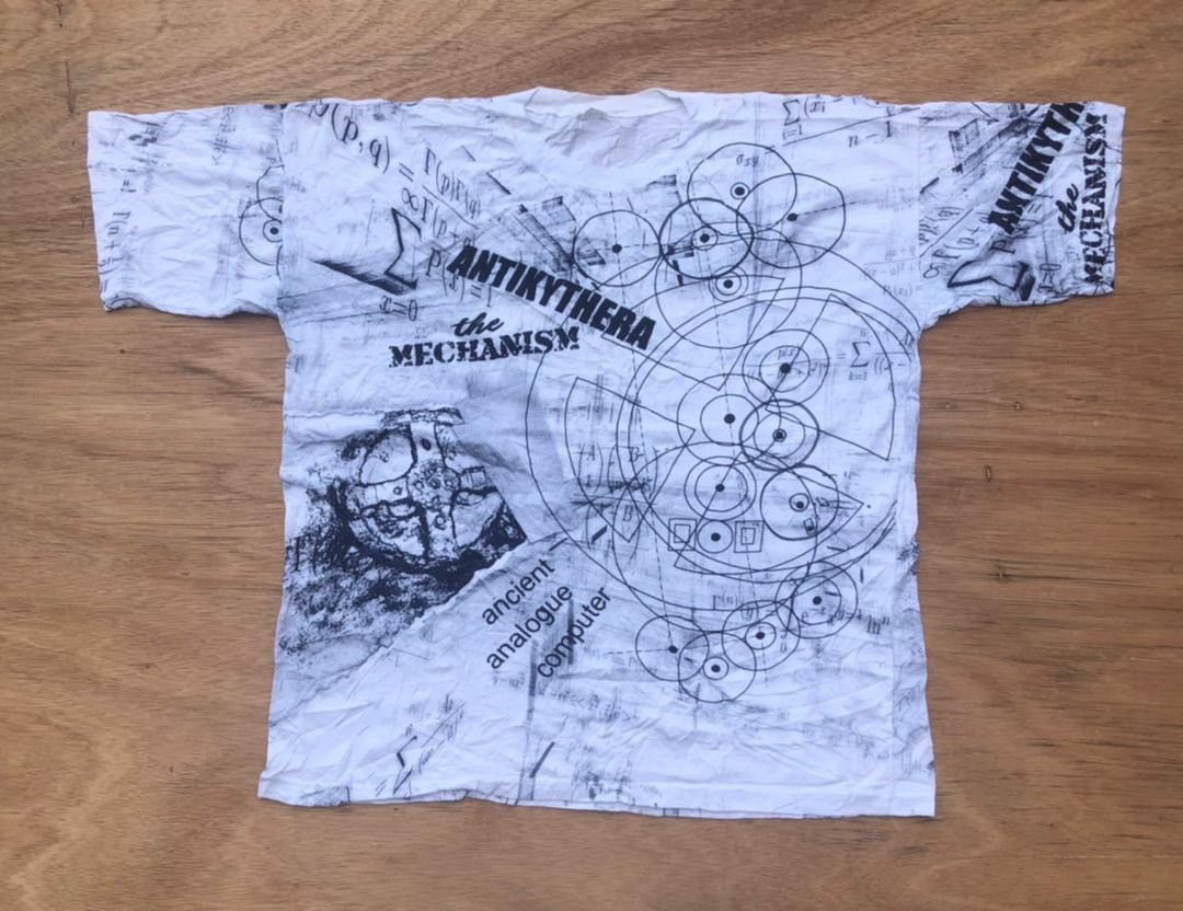 Vintage vintage tee D - 17 overprinted Size US L / EU 52-54 / 3 - 2 Thumbnail
