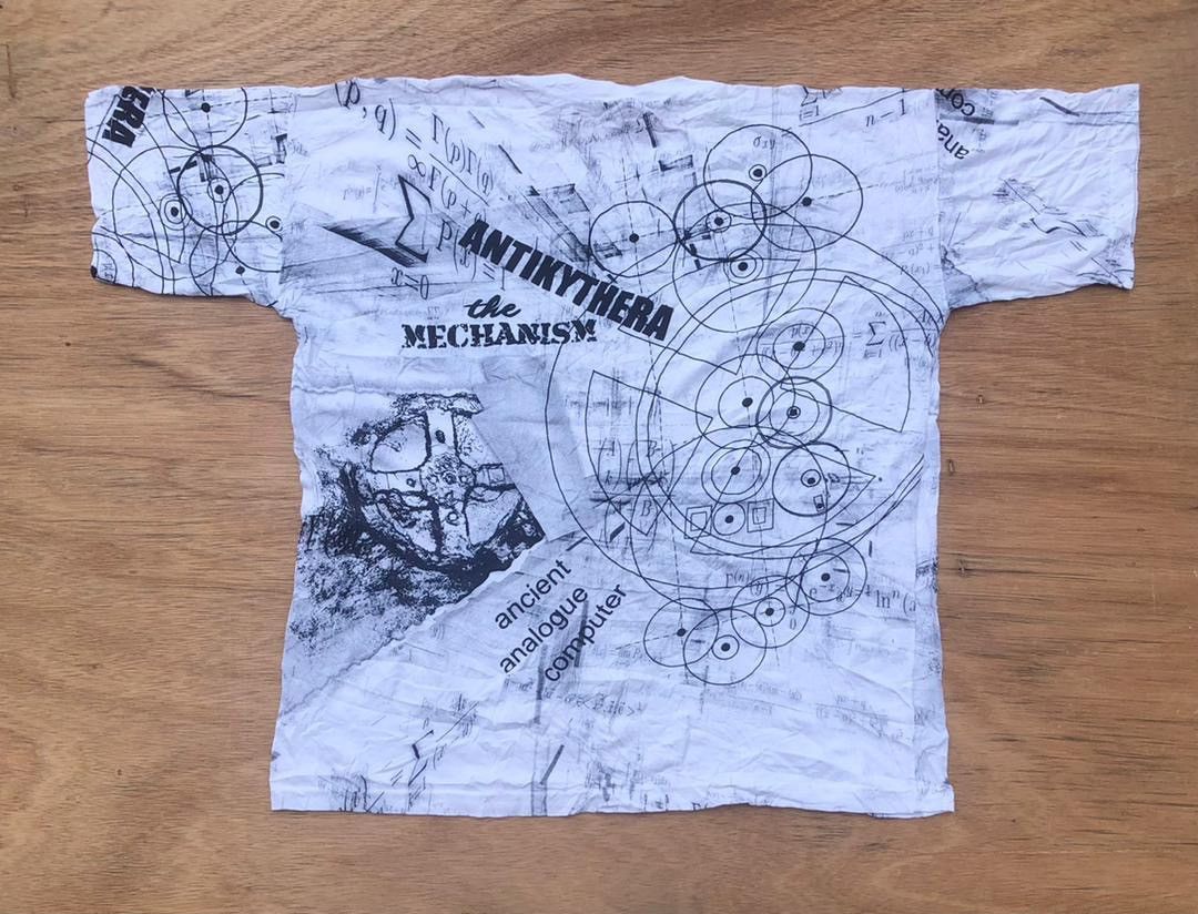 Vintage vintage tee D - 17 overprinted Size US L / EU 52-54 / 3 - 1 Thumbnail