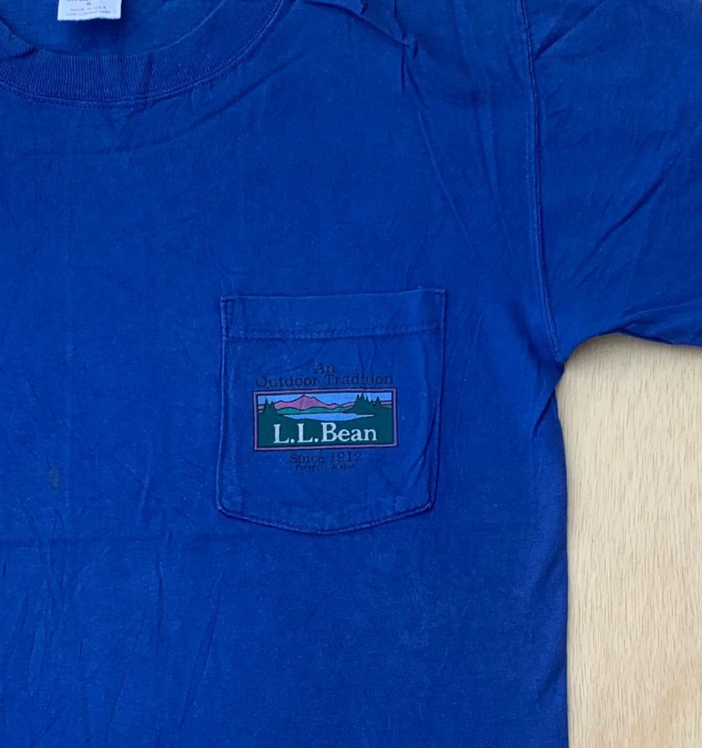 L.L. Bean × Vintage vintage tee D - 28 LL bean pocket tee Size US M / EU 48-50 / 2 - 2 Thumbnail
