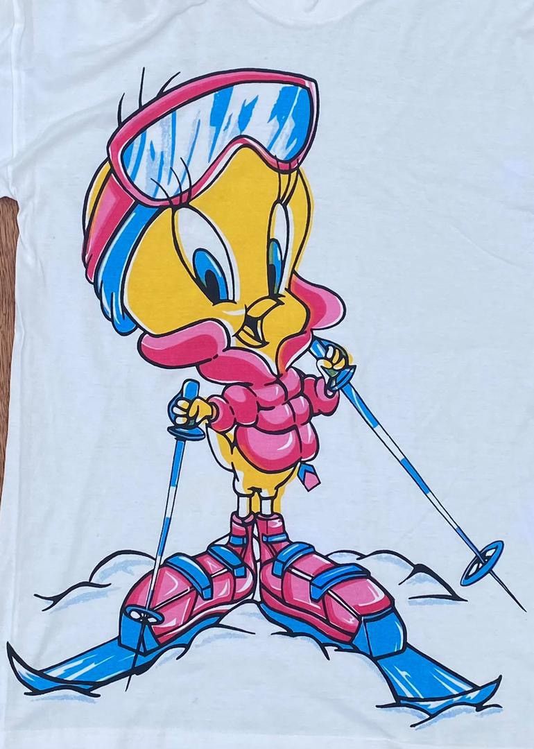 Cartoon Network × Vintage × Warner Bros vintage tee tweety D -3 Size US M / EU 48-50 / 2 - 2 Thumbnail