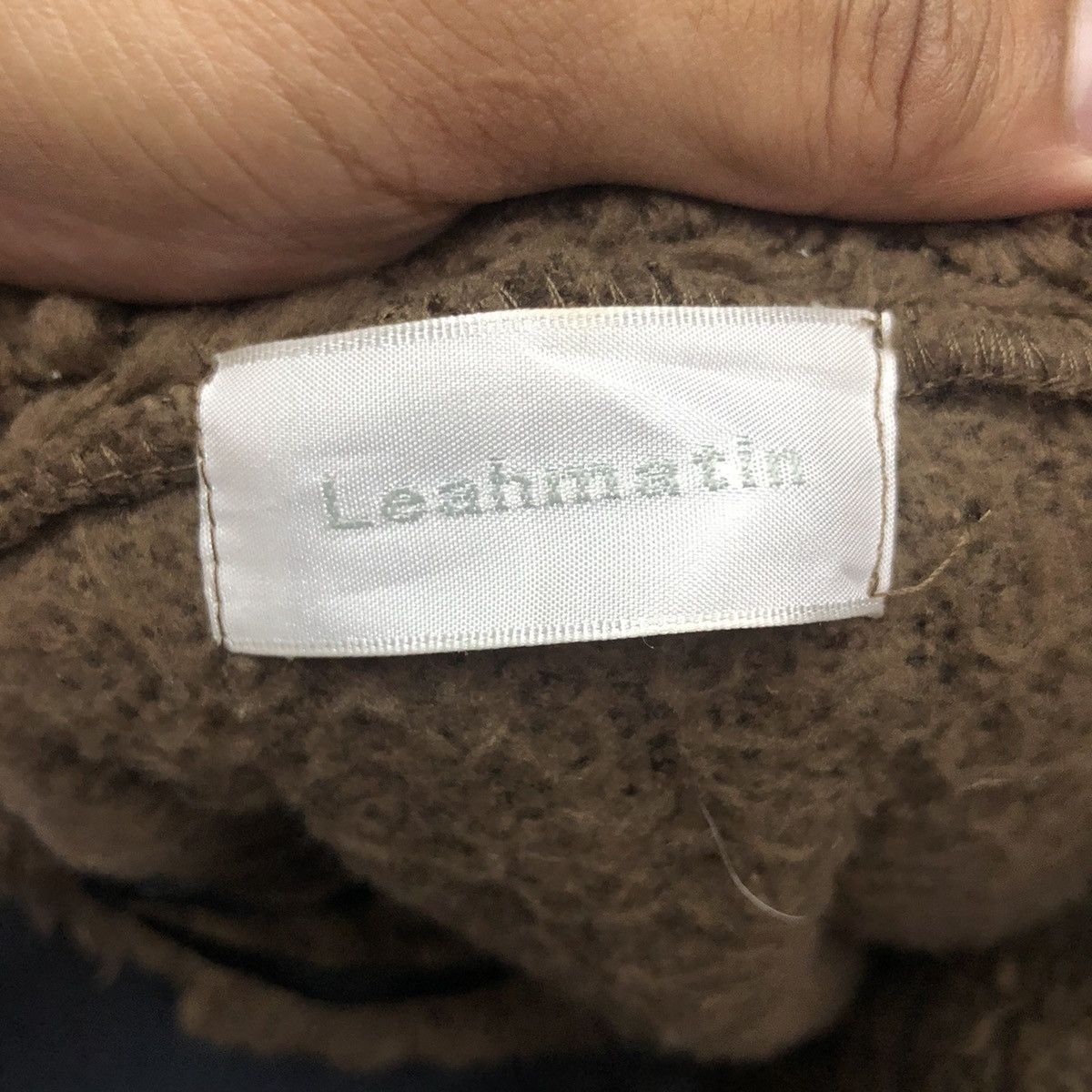 Japanese Brand Vintage Leahmatin Zipper Ups Hoodie Fleece Jacket Size US M / EU 48-50 / 2 - 9 Thumbnail