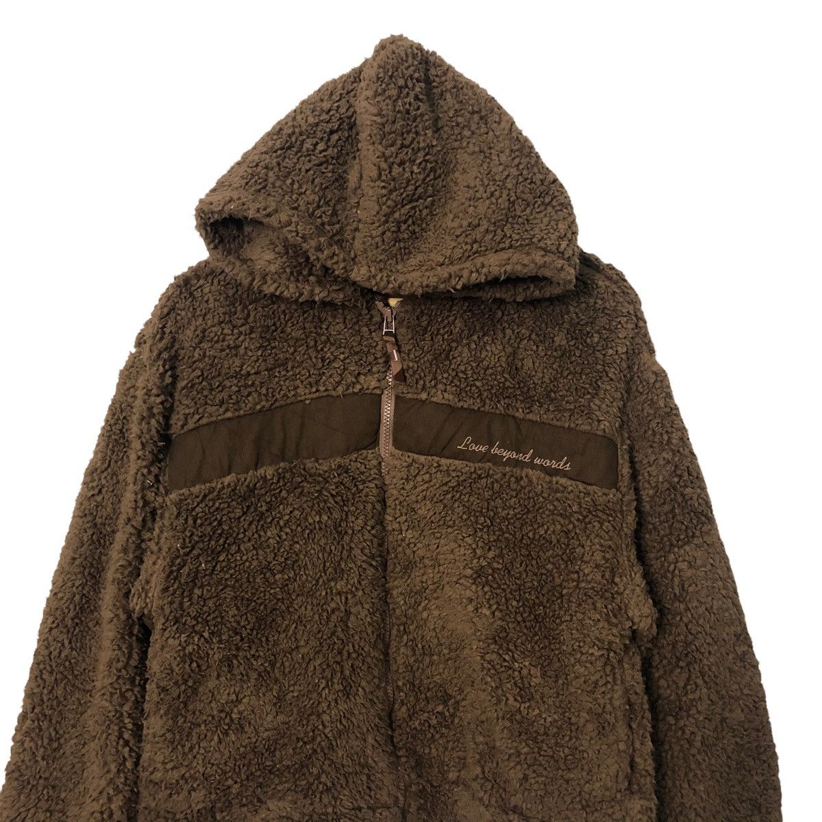 Japanese Brand Vintage Leahmatin Zipper Ups Hoodie Fleece Jacket Size US M / EU 48-50 / 2 - 4 Thumbnail