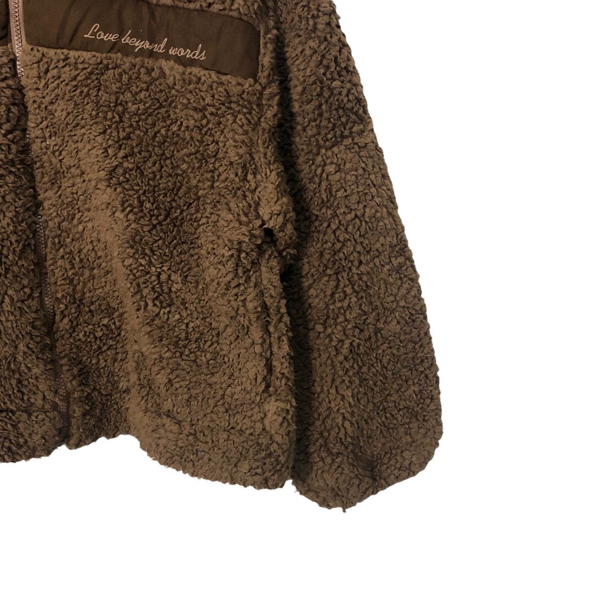 Japanese Brand Vintage Leahmatin Zipper Ups Hoodie Fleece Jacket Size US M / EU 48-50 / 2 - 2 Thumbnail