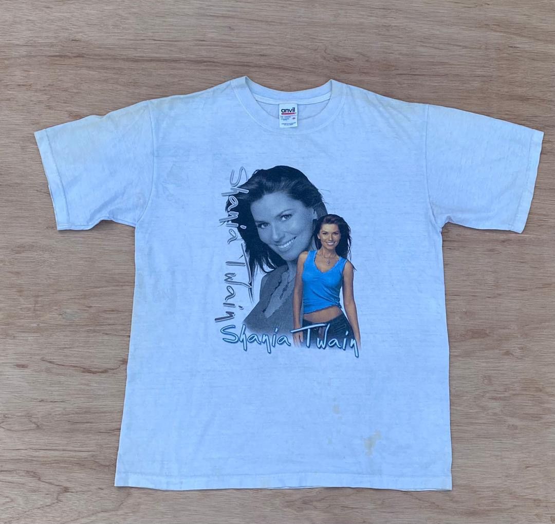 Band Tees × Vintage Shania Twain Size US M / EU 48-50 / 2 - 1 Thumbnail