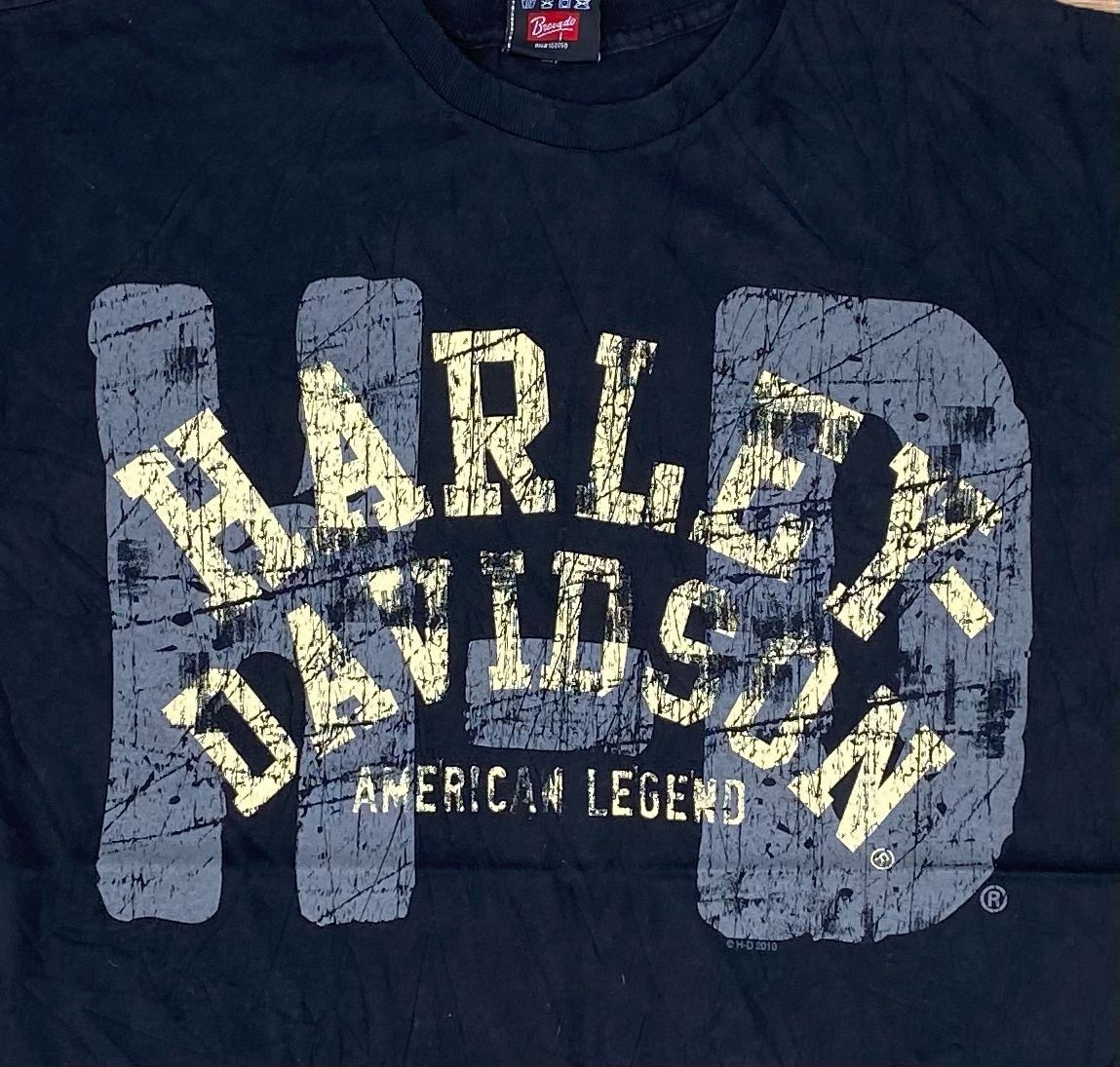 Harley Davidson × Vintage vintage tee D 35 harley davidson Size US M / EU 48-50 / 2 - 2 Thumbnail