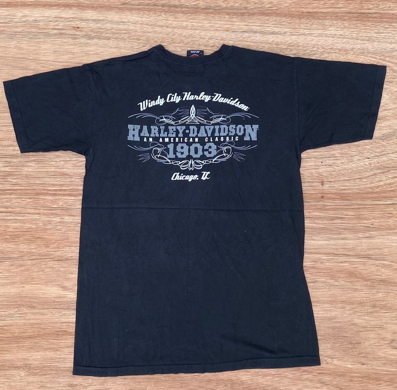 Harley Davidson × Vintage vintage tee D 35 harley davidson Size US M / EU 48-50 / 2 - 3 Thumbnail