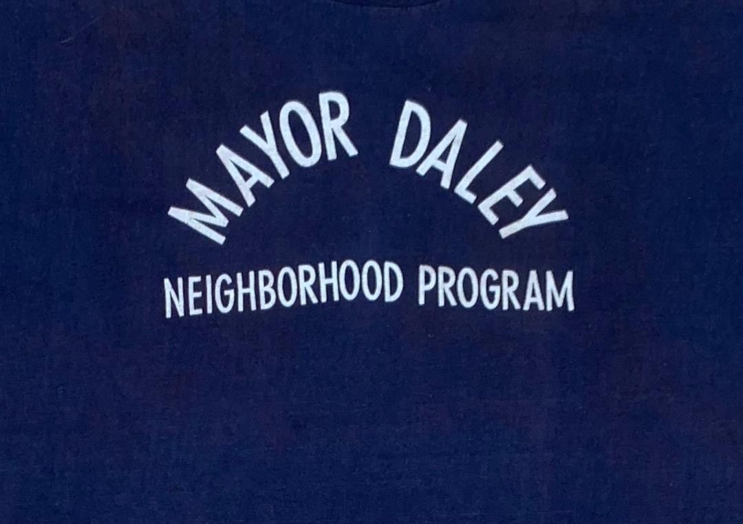 Champion × Vintage Vintage Tee D - 15 champion bluebar Mayor Daley Size US XL / EU 56 / 4 - 2 Thumbnail