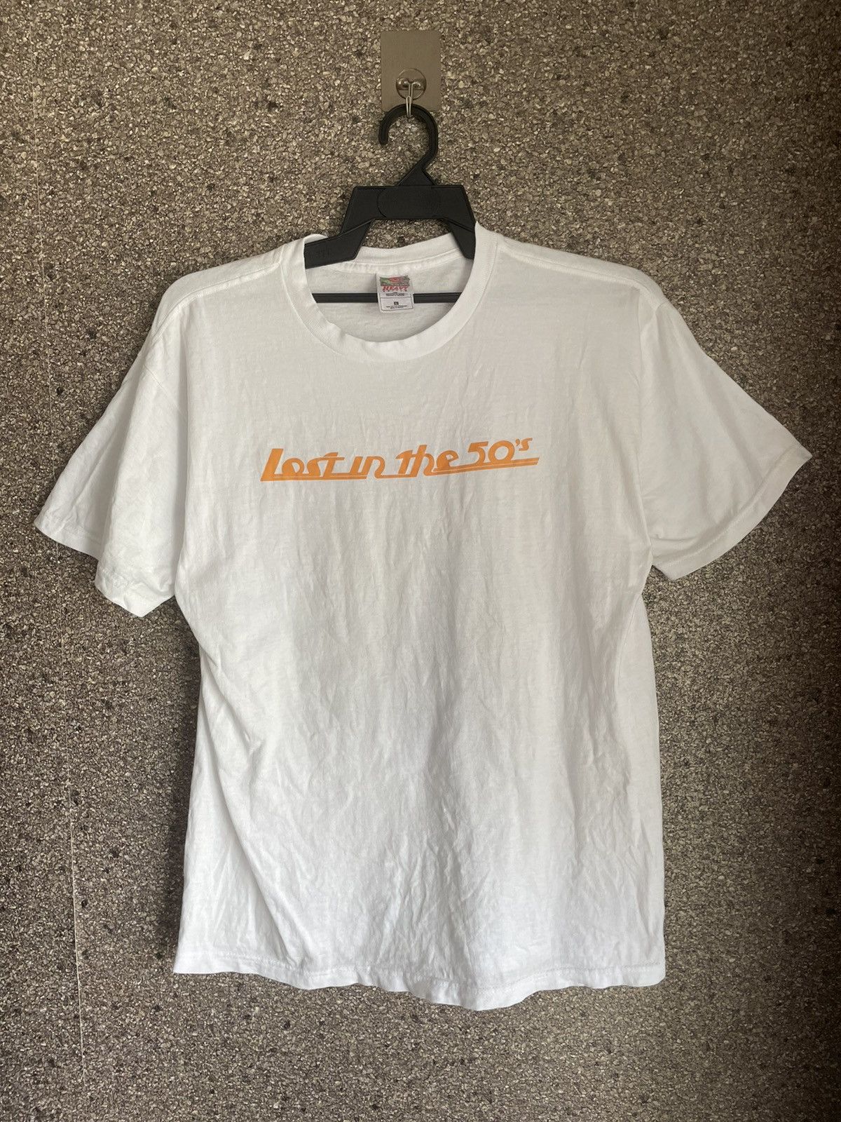 Fruit Of The Loom × Vintage Vintage LOST in THE 50s Size US L / EU 52-54 / 3 - 3 Thumbnail