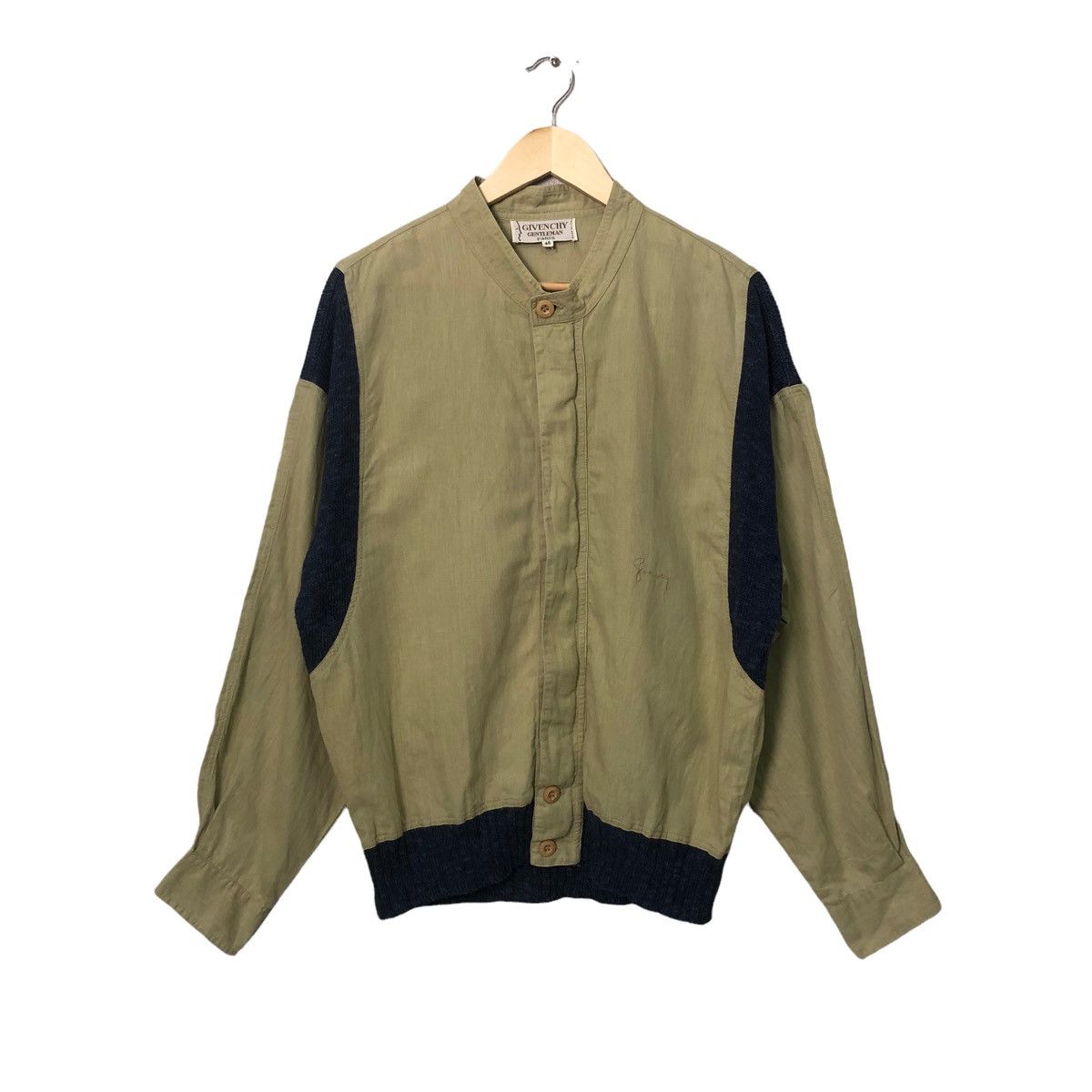 Givenchy Vtg Givenchy Gentleman Paris Embroidered Small Logo Jacket Size US L / EU 52-54 / 3 - 1 Thumbnail
