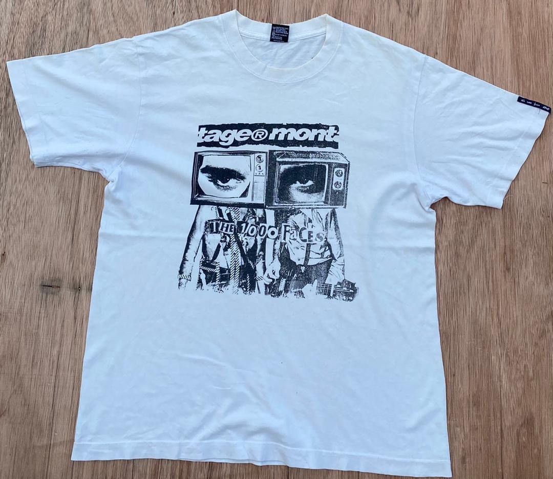 Vintage vintage tee Tage Mont the 1000 face A30 Size US M / EU 48-50 / 2 - 1 Thumbnail