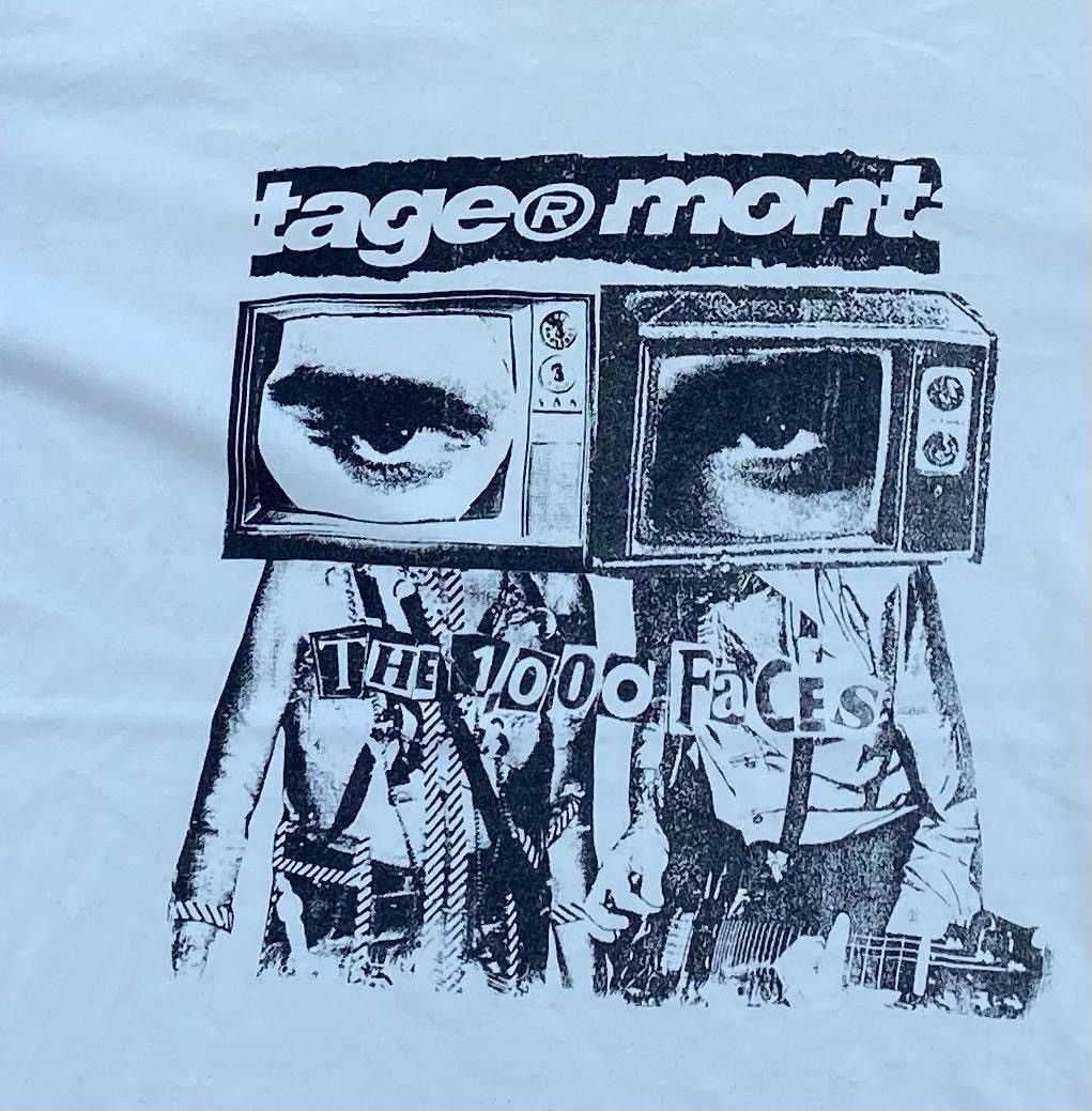 Vintage vintage tee Tage Mont the 1000 face A30 Size US M / EU 48-50 / 2 - 2 Thumbnail