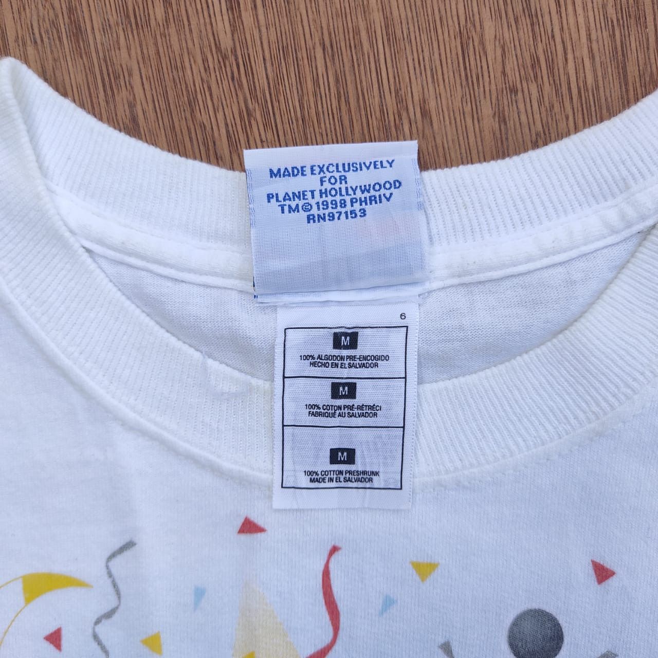 Planet Hollywood × Vintage vintage tee planet hollywood C7 Size US M / EU 48-50 / 2 - 4 Thumbnail