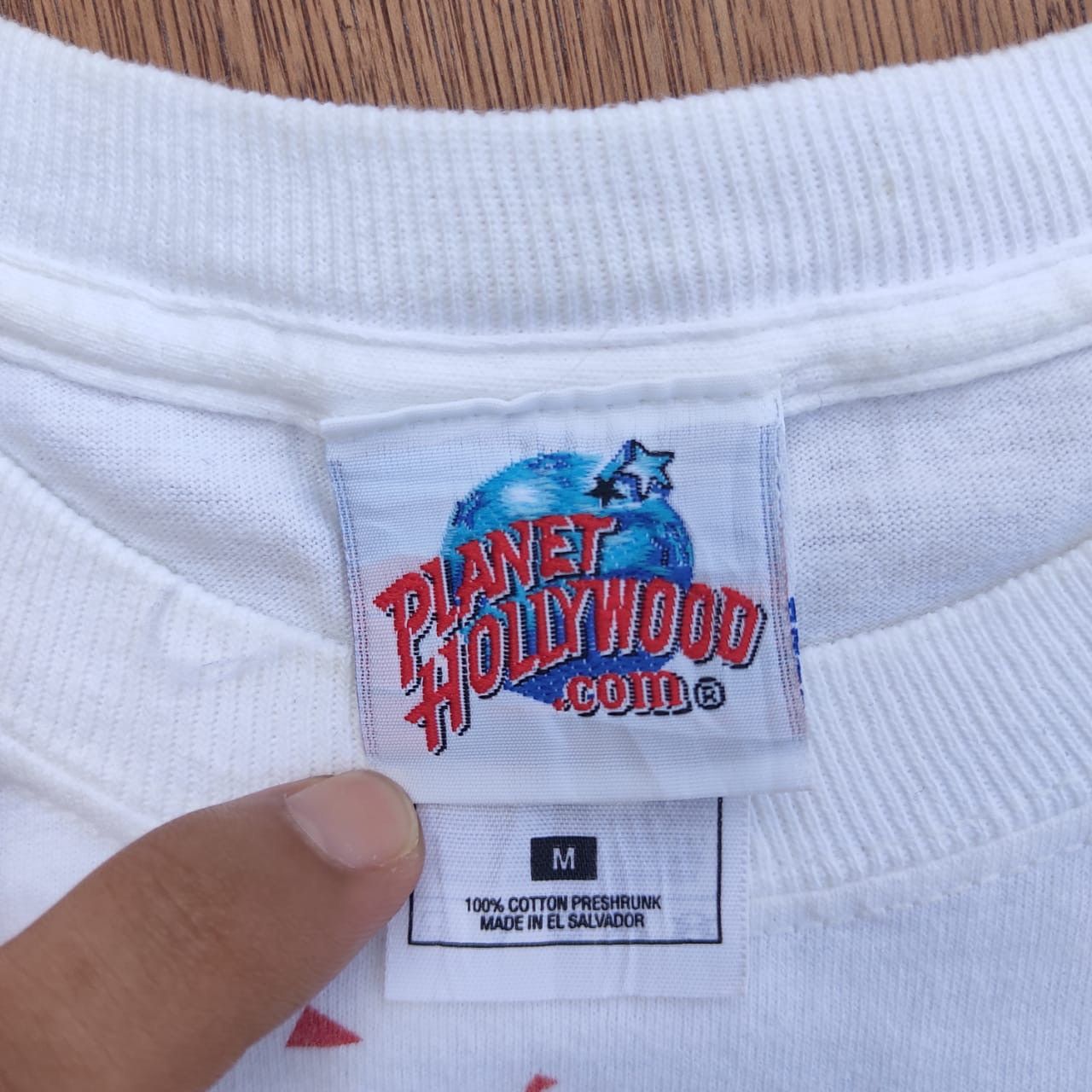 Planet Hollywood × Vintage vintage tee planet hollywood C7 Size US M / EU 48-50 / 2 - 3 Thumbnail